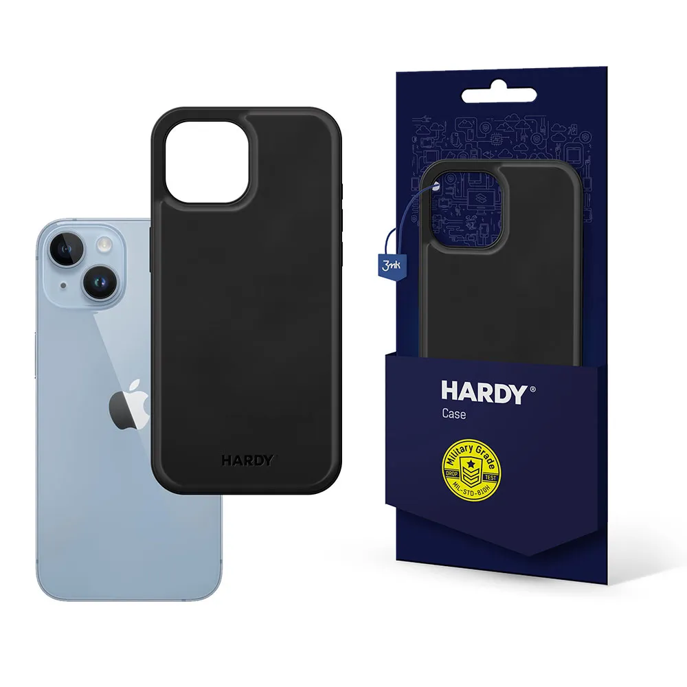 Case for Apple iPhone 14 Plus - 3mk Hardy Silky Leather MagCase