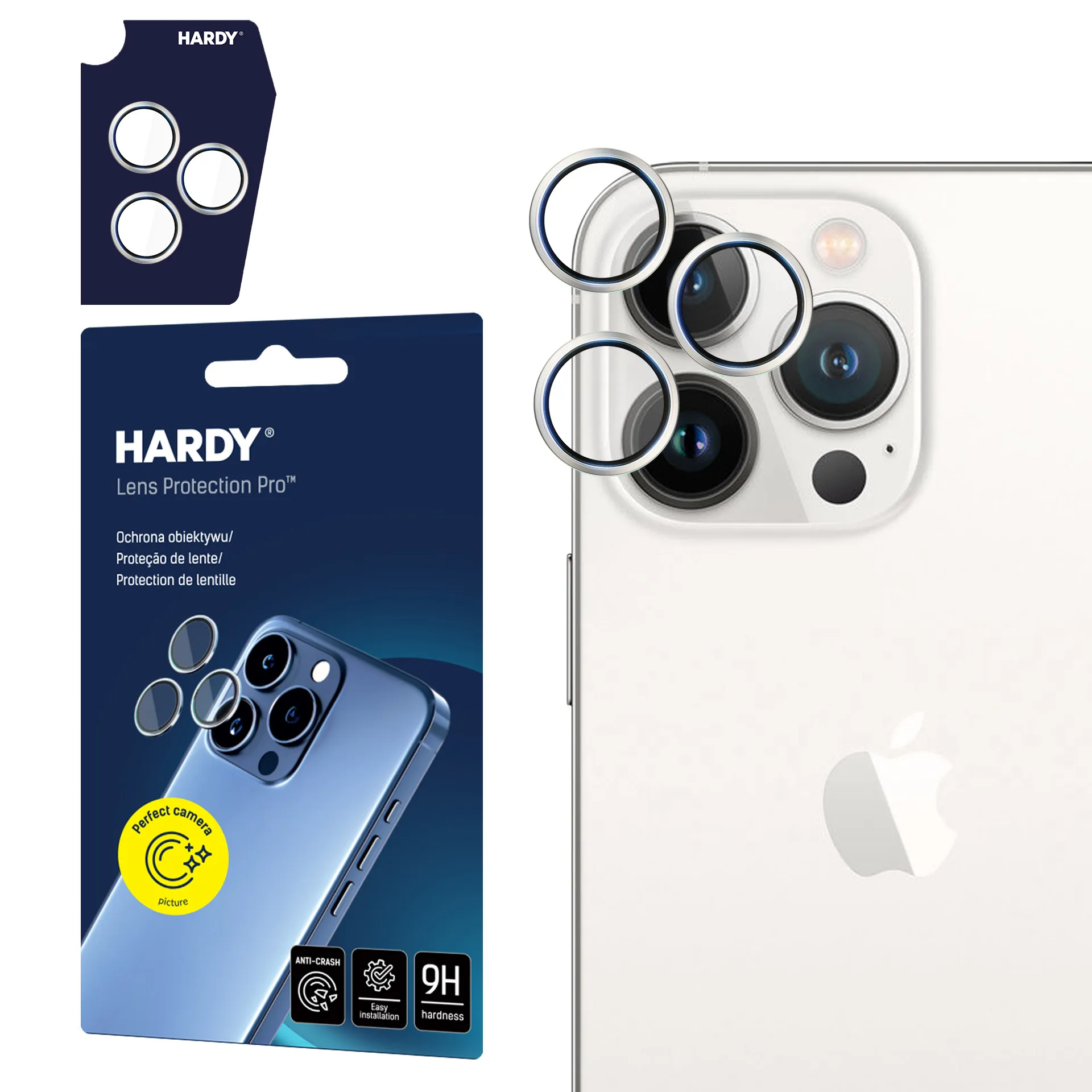 Lens protection for Apple iPhone 15 Pro - 3mk HARDY Lens Protection Pro