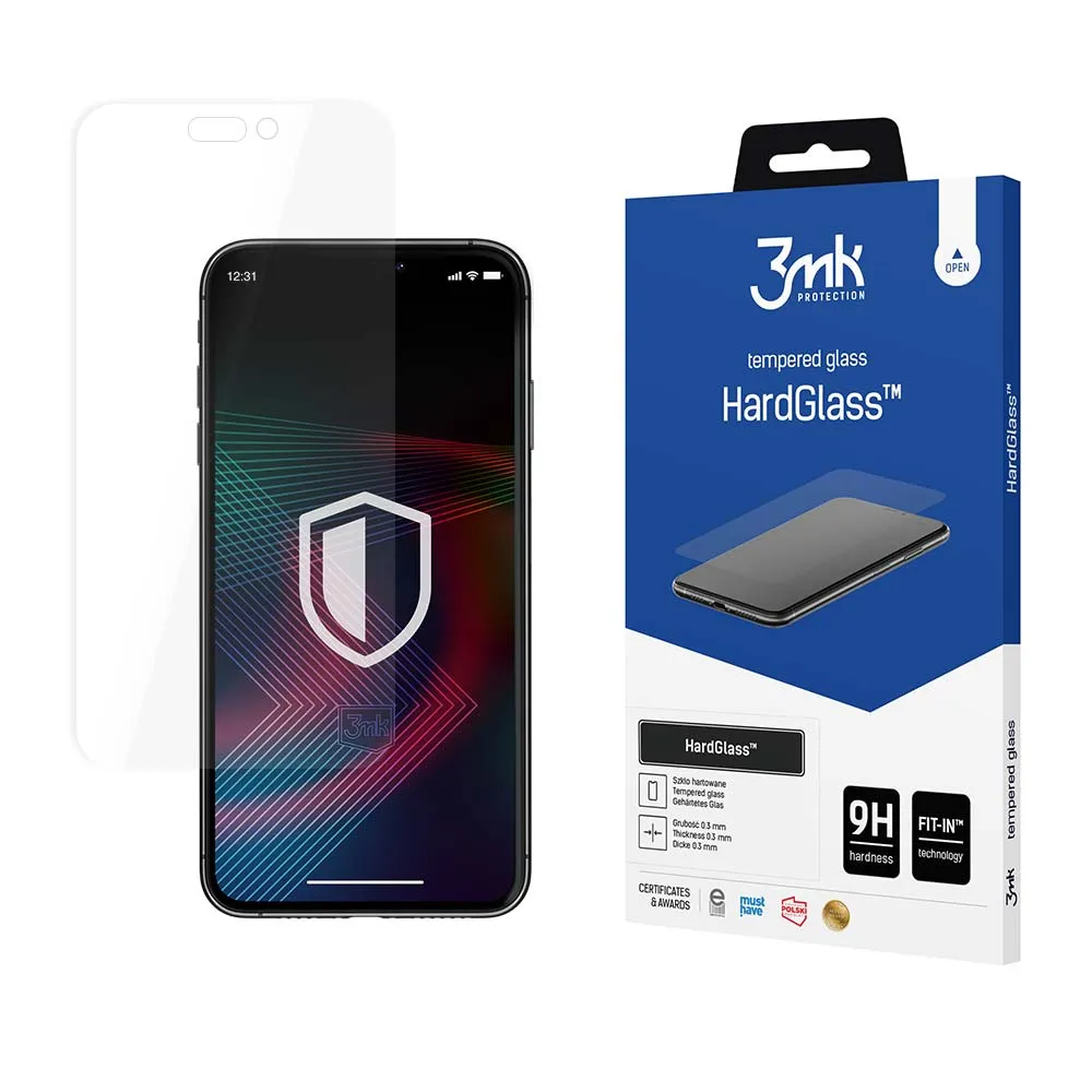 Tempered glass for Apple iPhone 14 Pro Max - 3mk HardGlass