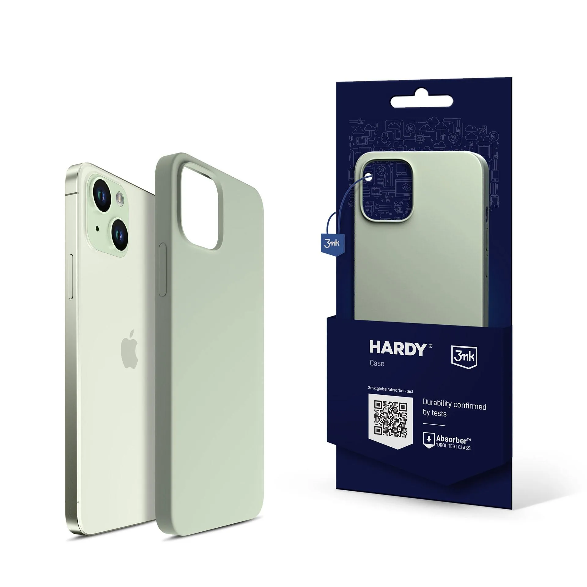 Case for Apple iPhone 15 Plus - 3mk Hardy Silicone MagCase