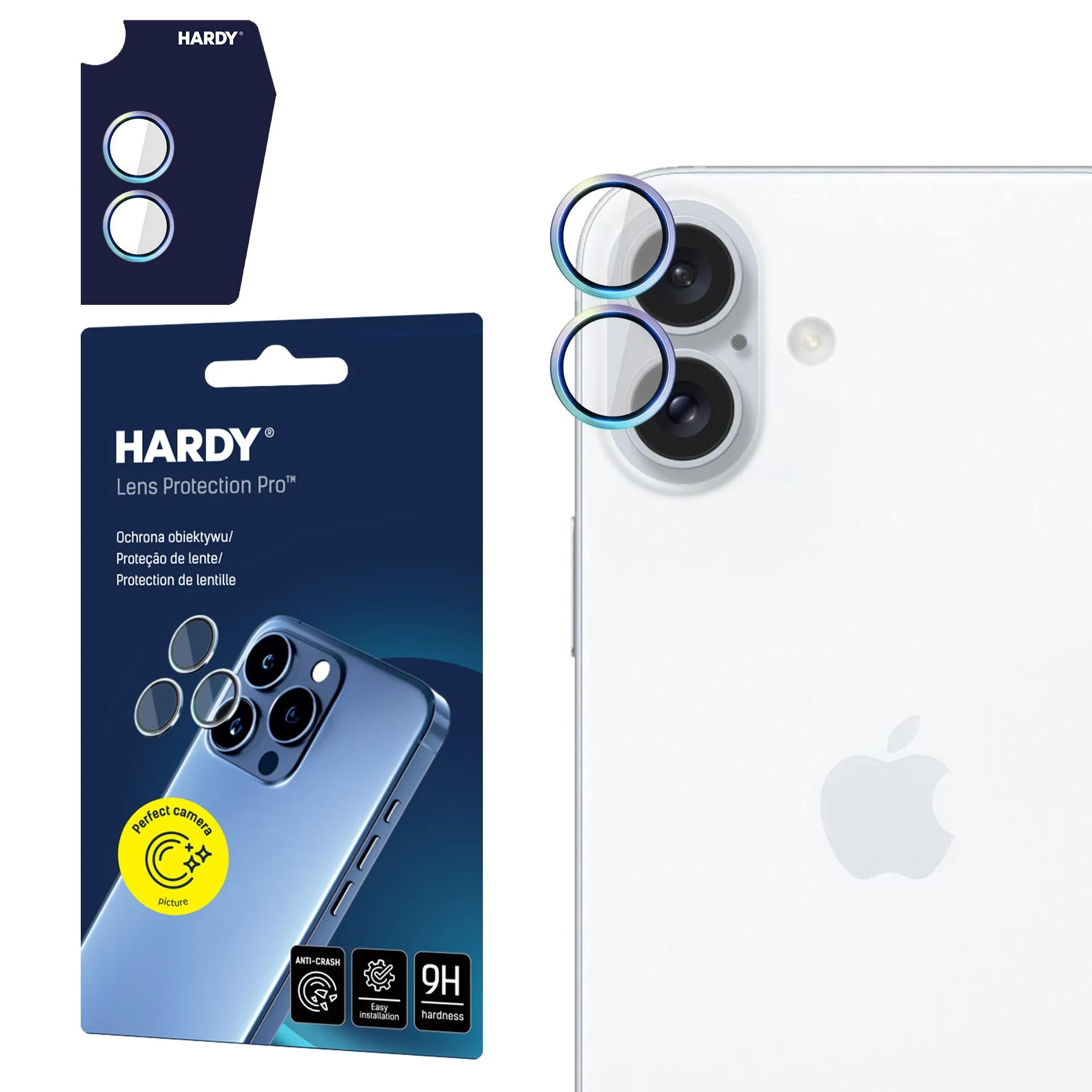 Lens protection for Apple iPhone 15 Pro - 3mk HARDY Lens Protection Pro