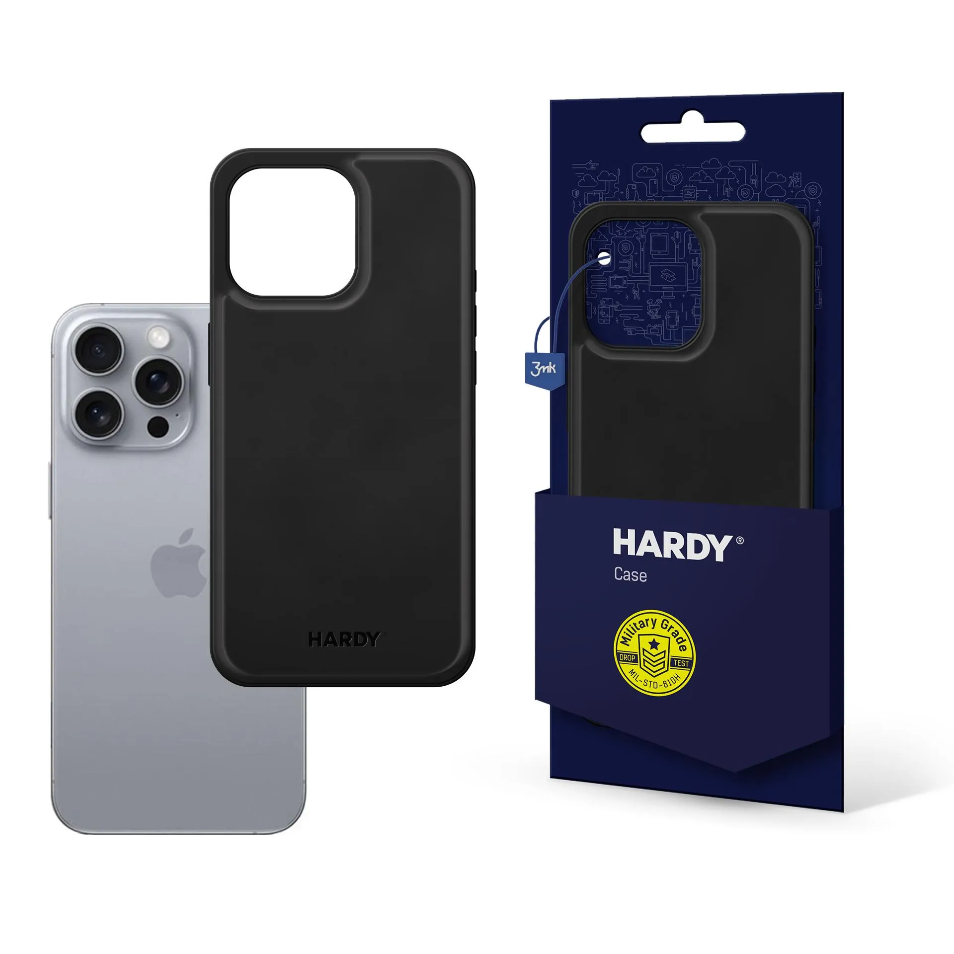 Case for Apple iPhone 16 Pro Max - 3mk Hardy Silky Leather MagCase