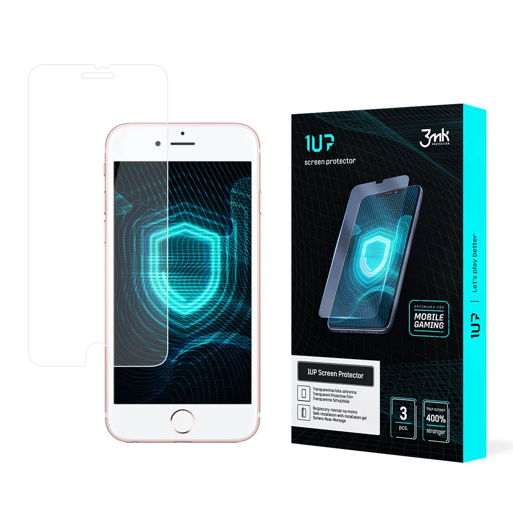 Protective film for Apple iPhone 7 Plus - 3mk 1UP screen protector (3 pieces)