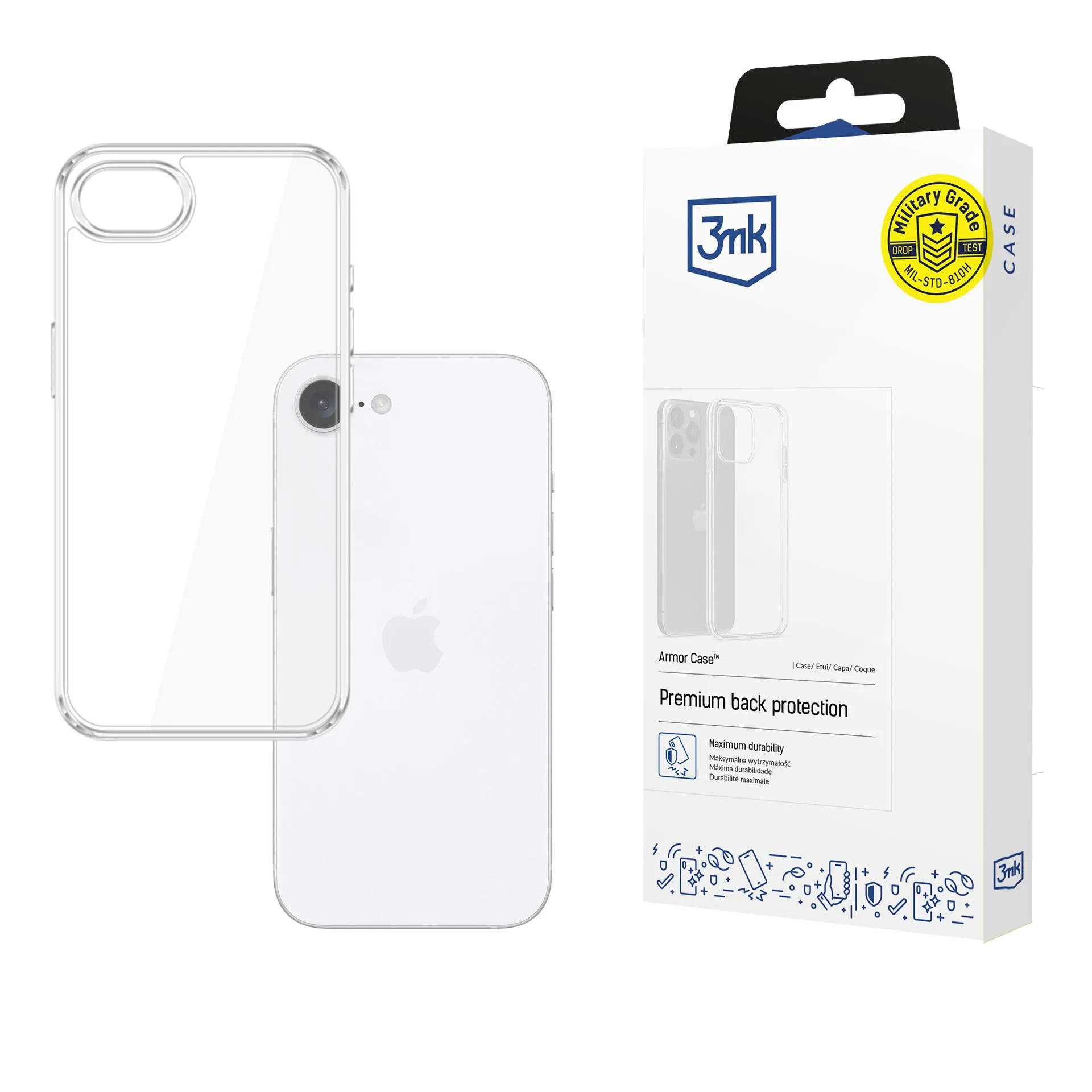 Armoured case for Apple iPhone 16E - 3mk Armor Case