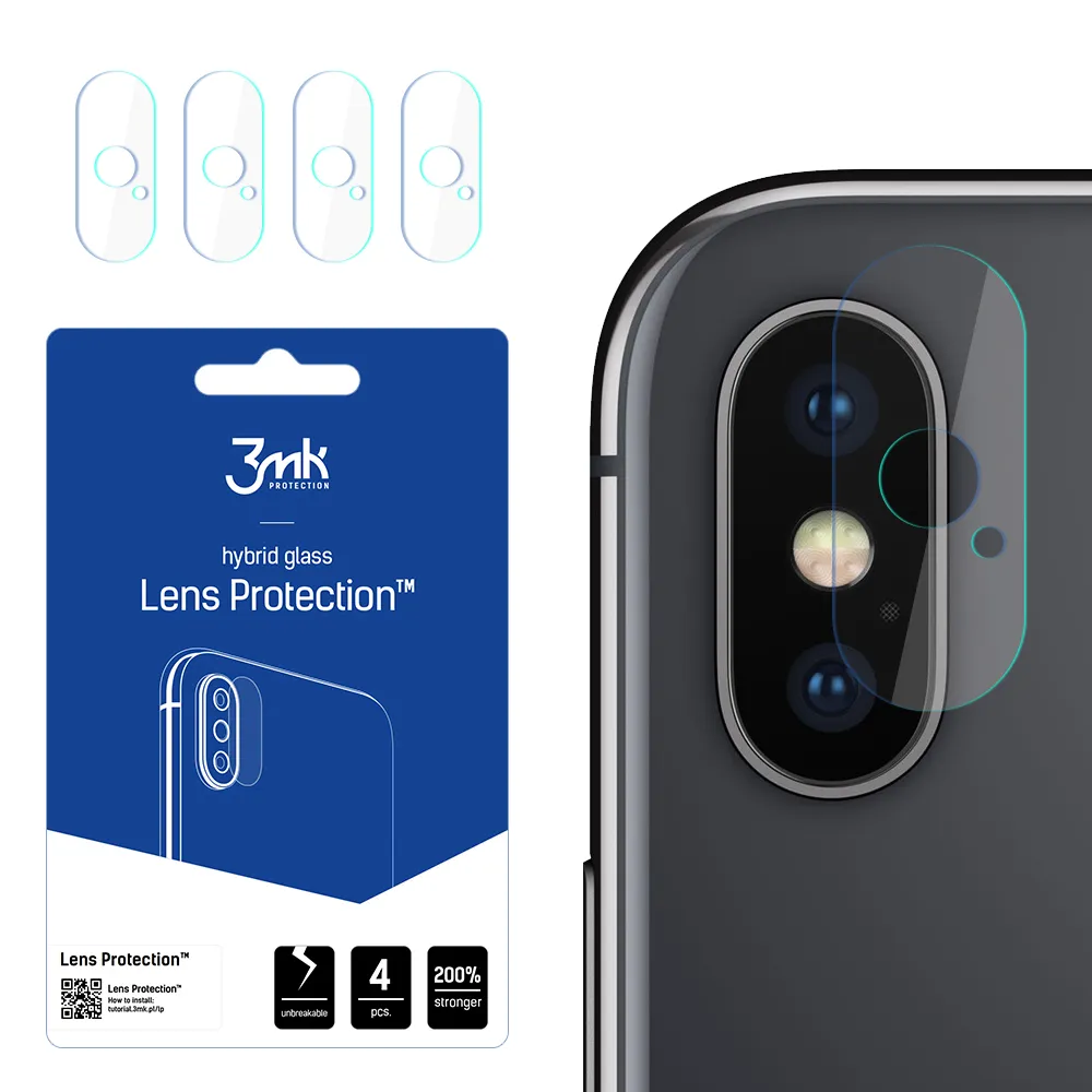Glass for the camera lens for Apple iPhone X - 3mk Lens Protection