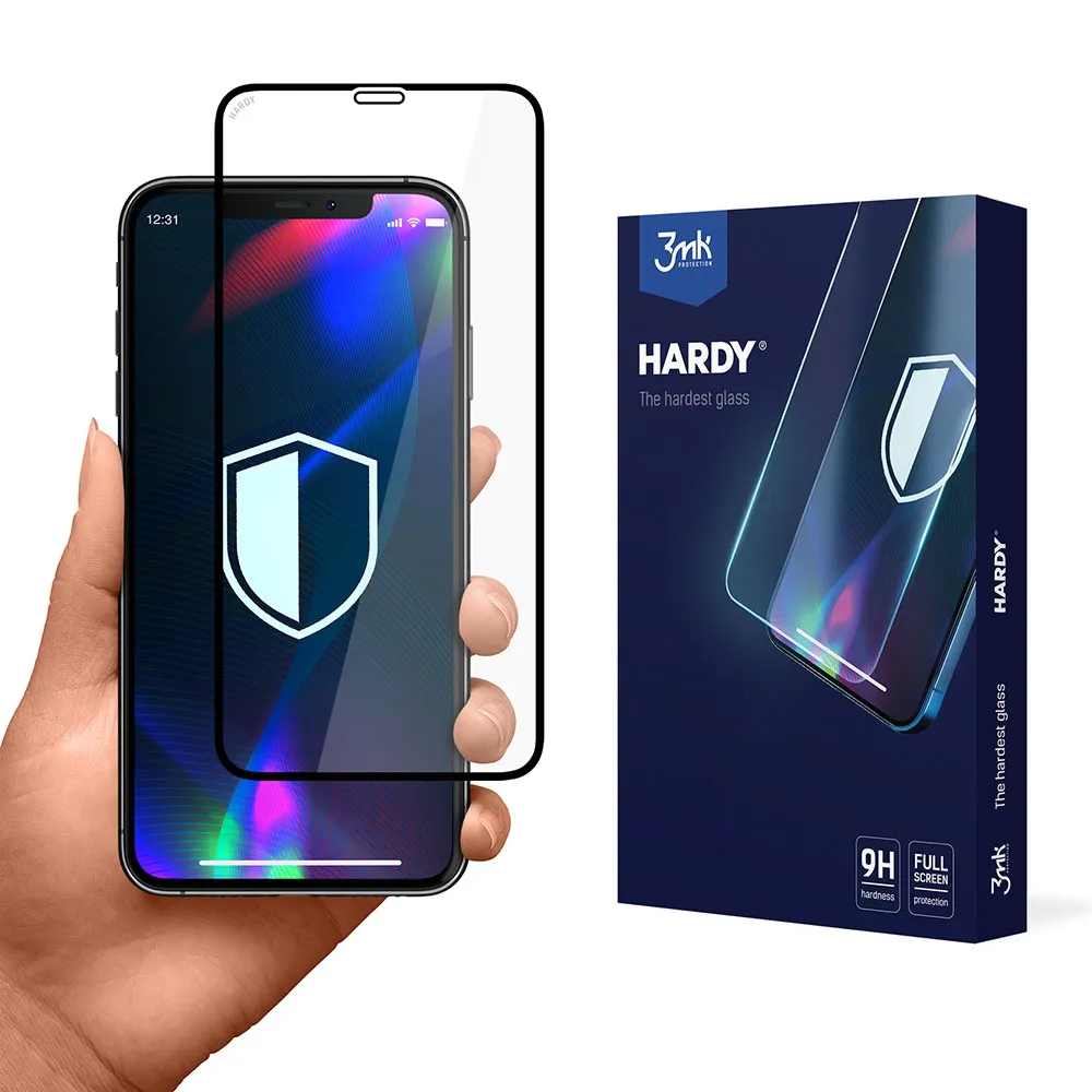 Super tough tempered glass for Apple iPhone X/XS/11 Pro - 3mk Hardy