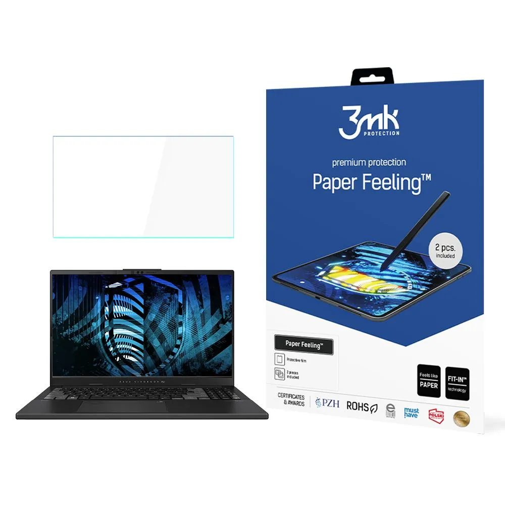 Protective Film for Asus Vivobook 15 Pro - 3mk Paper Feeling (2 pcs)