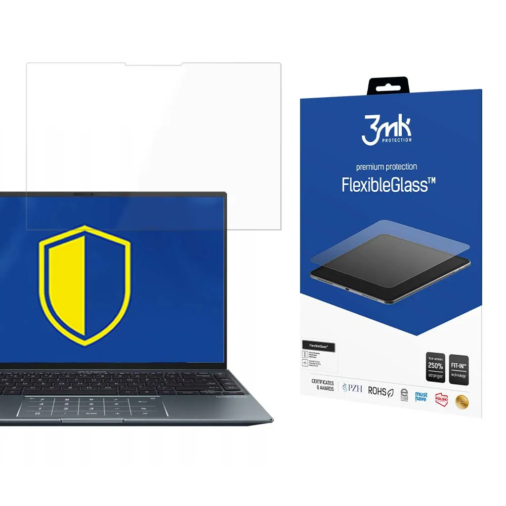 Shatterproof hybrid glass for Asus Zenbook 14x OLED - 3mk FlexibleGlass