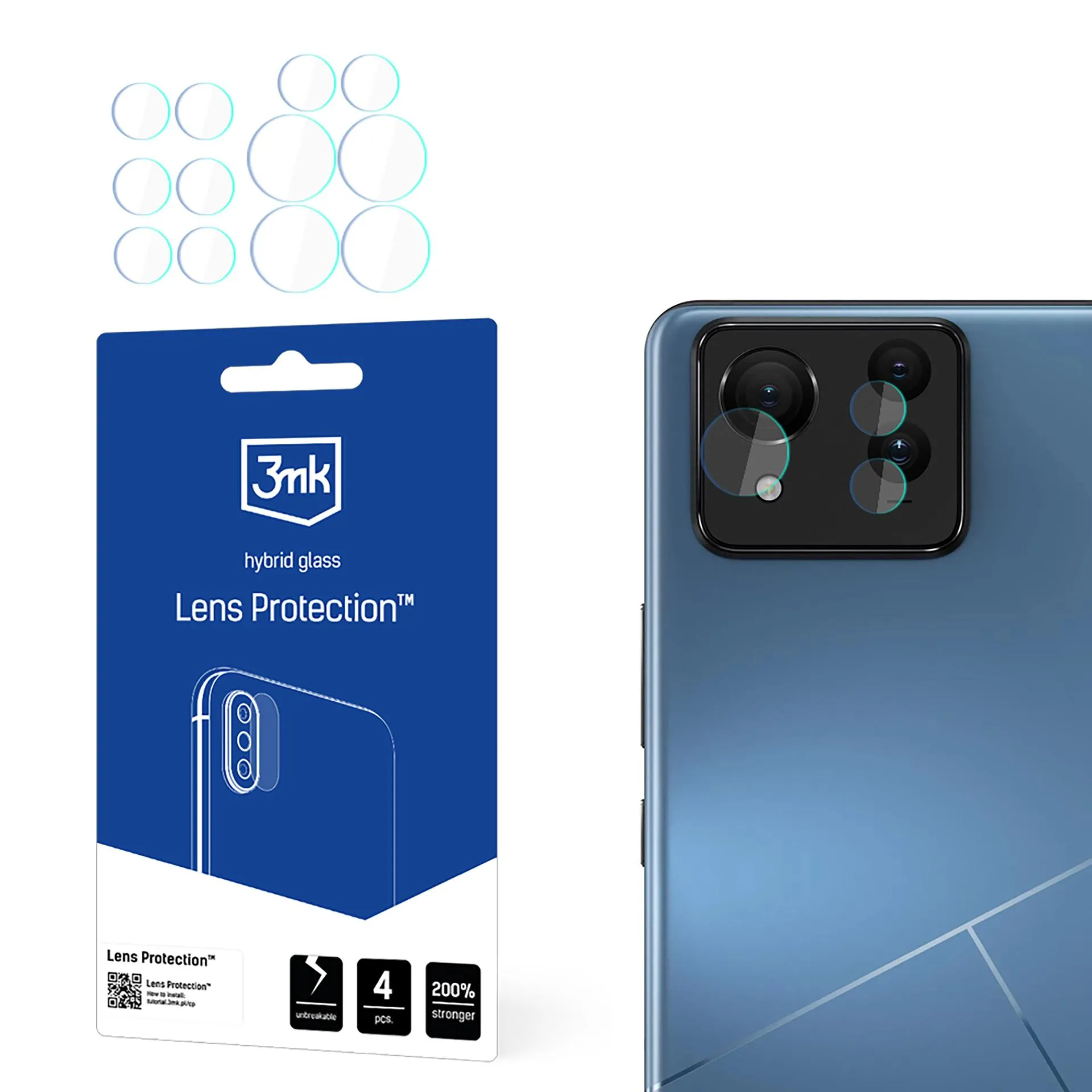 Lens glass for ASUS Zenfone 11 Ultra - 3mk Lens Protection
