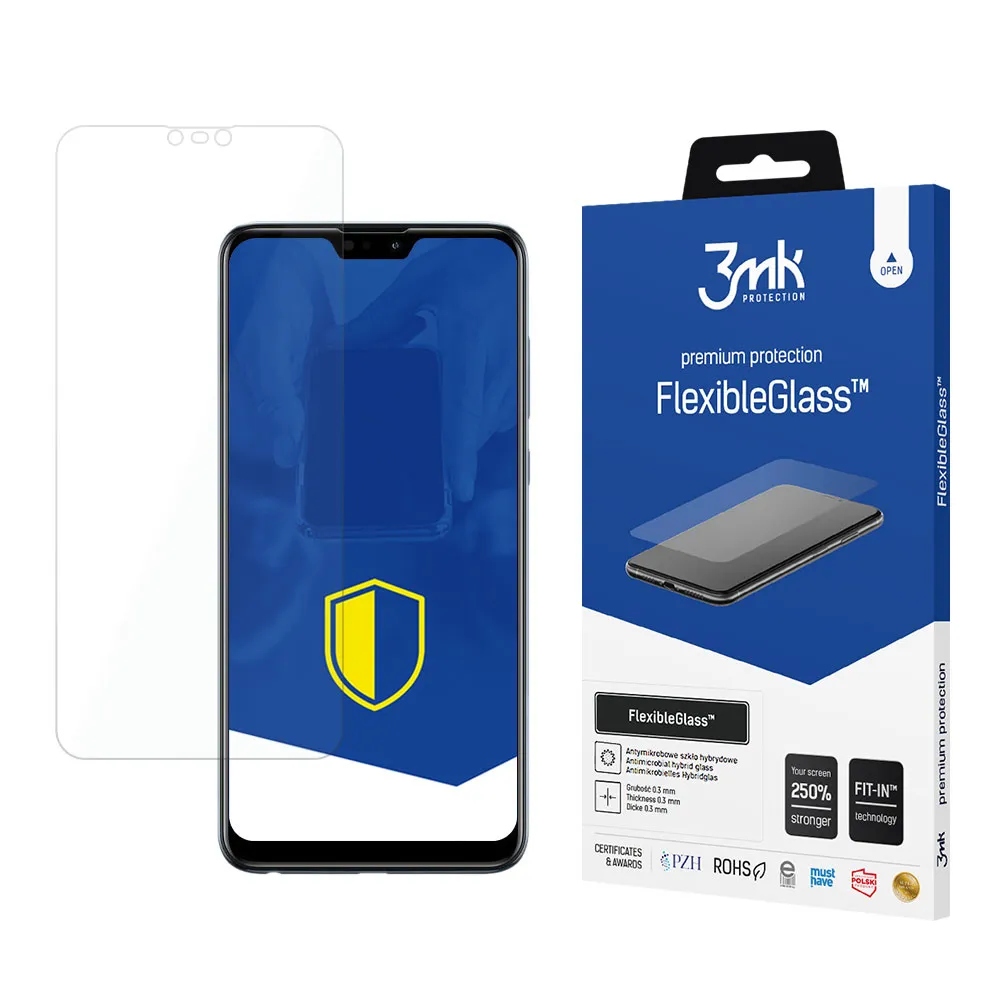 Hybrid unbreakable glass for Asus Zenfone Max Pro M2 - 3mk FlexibleGlass™