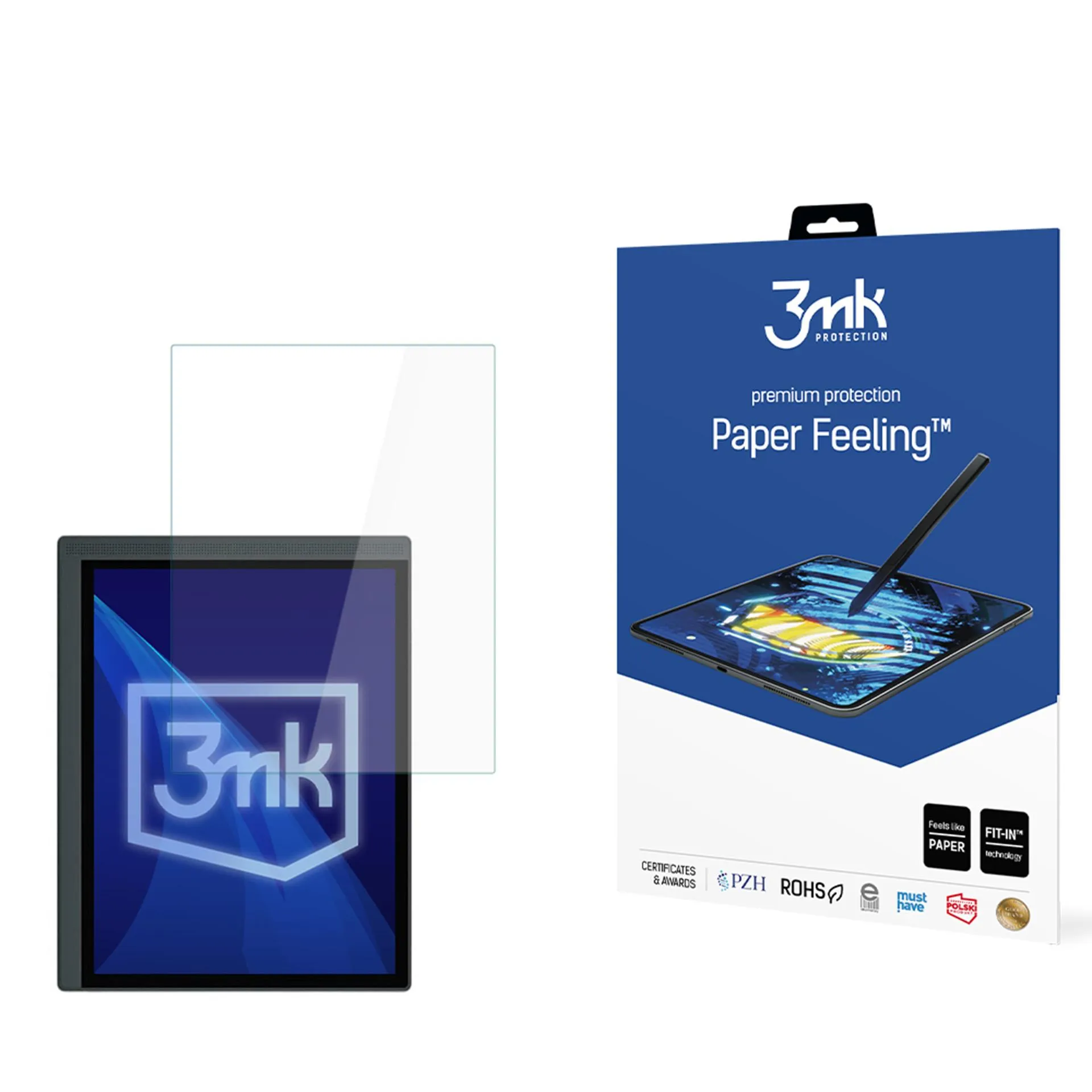 Protective Film for Bigme B1051 - 3mk Paper Feeling (2 pcs)