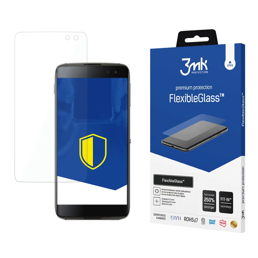 Hybrid unbreakable glass for BlackBerry Dtek 60 - 3mk FlexibleGlass™