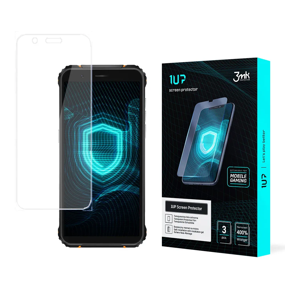 Screen protector for Blackview BV5100 - 3mk 1UP screen protector (3 pieces)