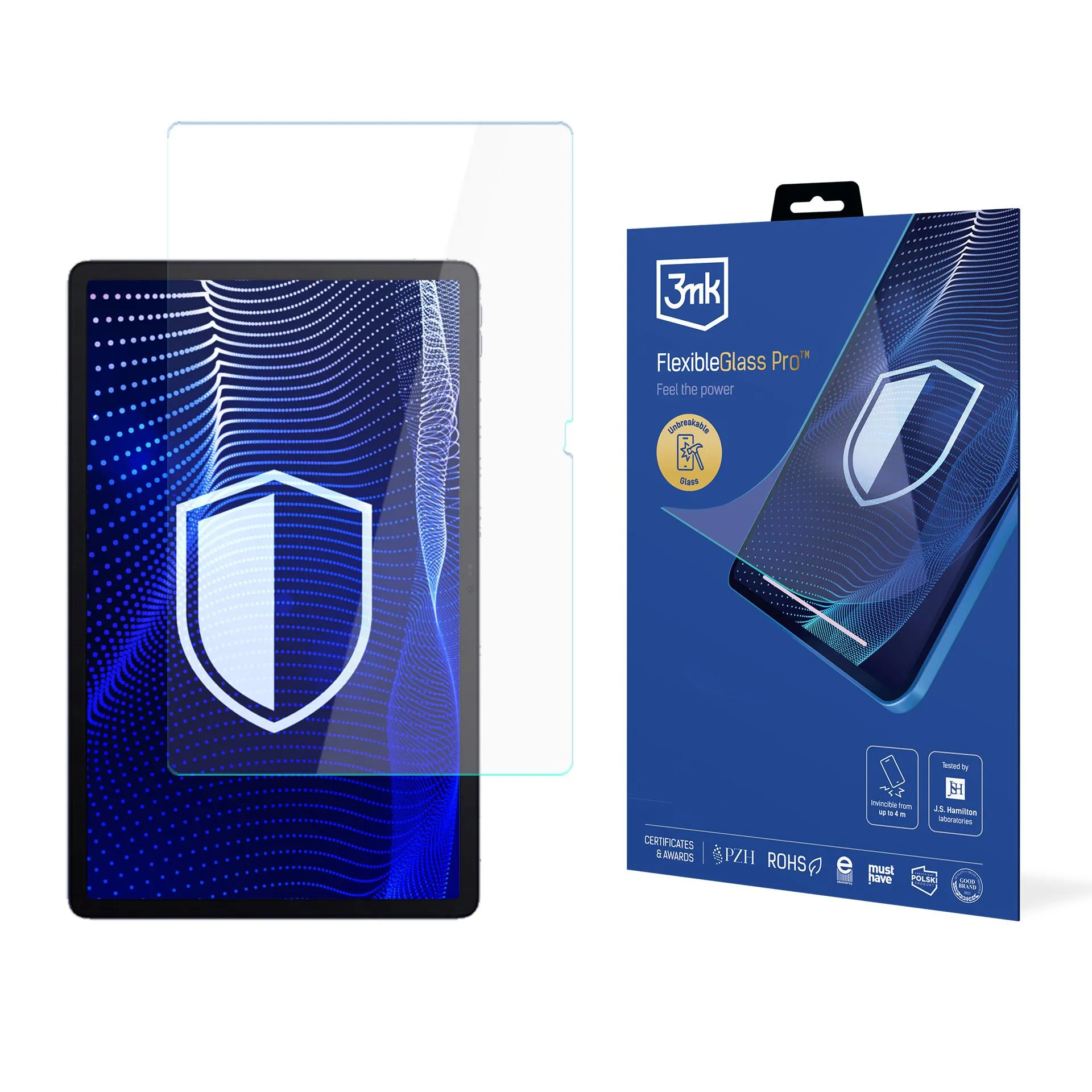 Shatterproof Glass for Blackview Mega 1 - 3mk FlexibleGlass Pro
