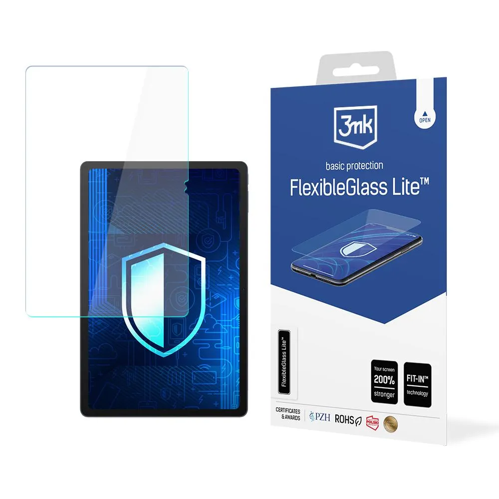 Shatterproof hybrid glass for Blackview TAB 16 Pro - 3mk FlexibleGlass Lite