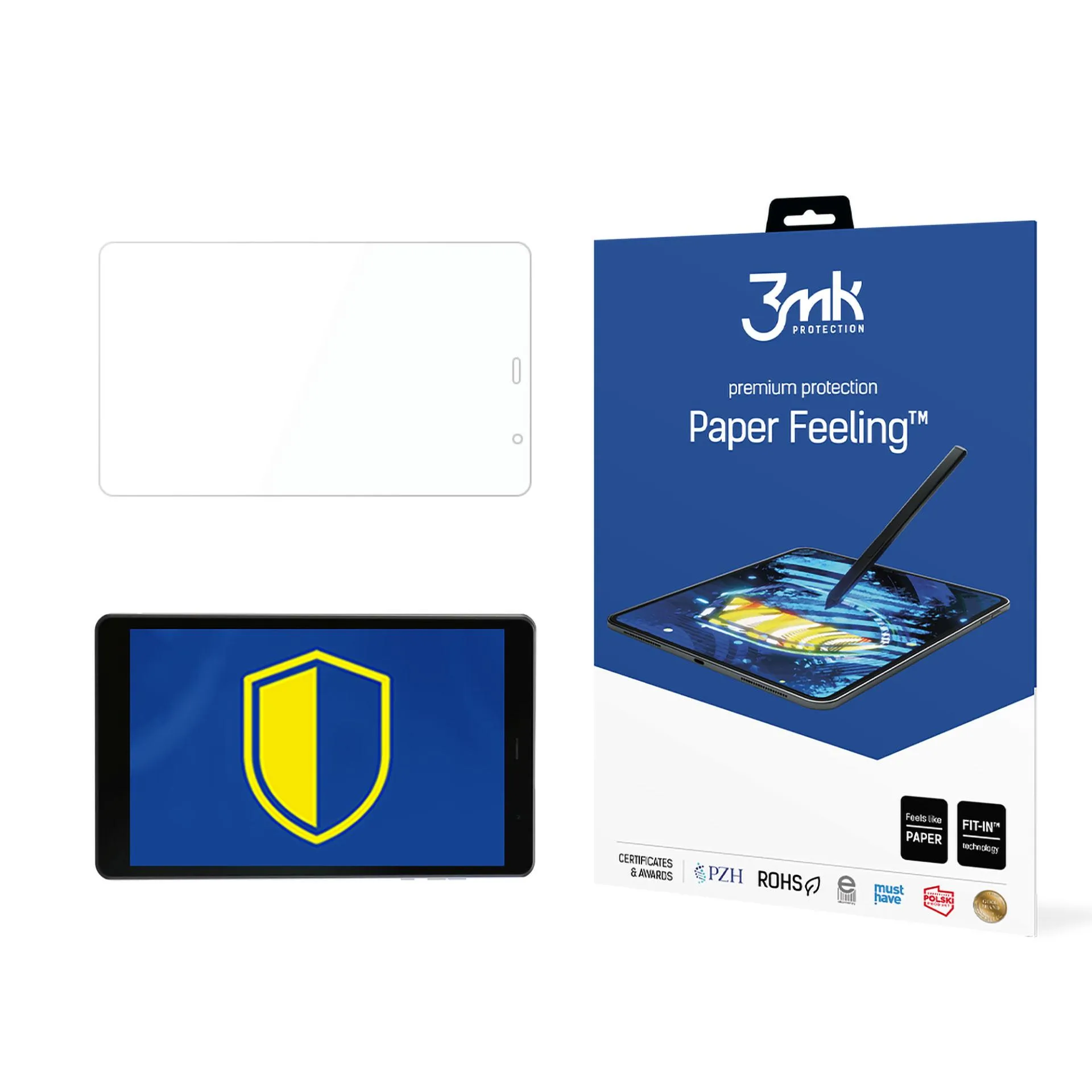 Protective film for Blow Platinum Tab8 4G - 3mk Paper Feeling (2 pcs.)