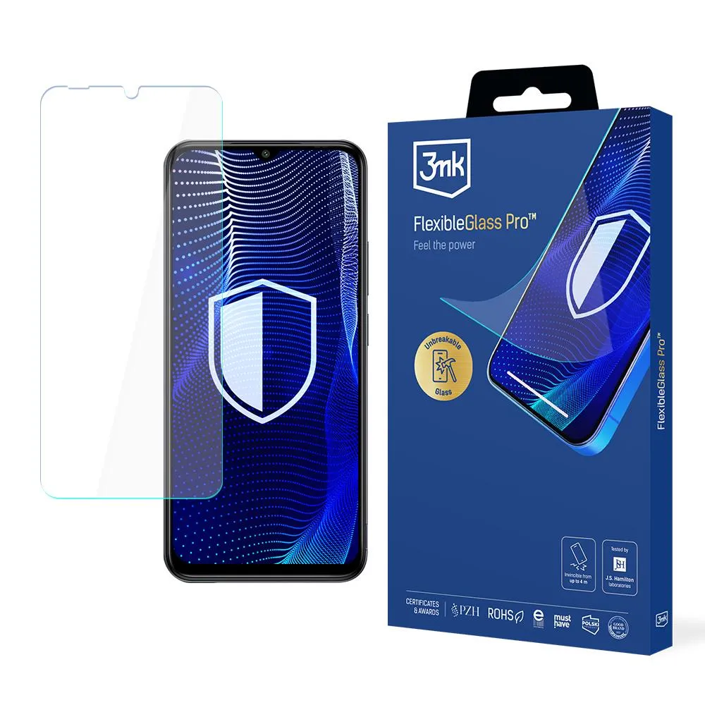 Shatterproof glass for BLU C9 - 3mk FlexibleGlass Pro