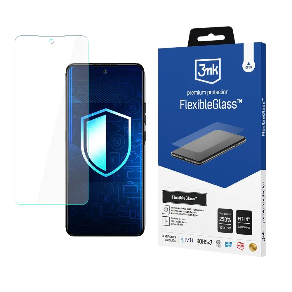 Shatterproof hybrid glass on BLU G93 - 3mk FlexibleGlass™