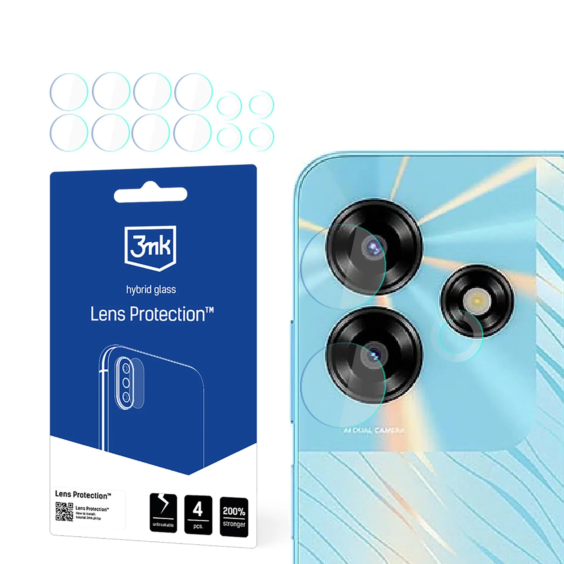 Lens glass for Coolpad C15 - 3mk Lens Protection