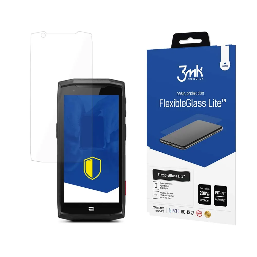 Unbreakable hybrid glass for Crosscall Core M5 - 3mk FlexibleGlass Lite
