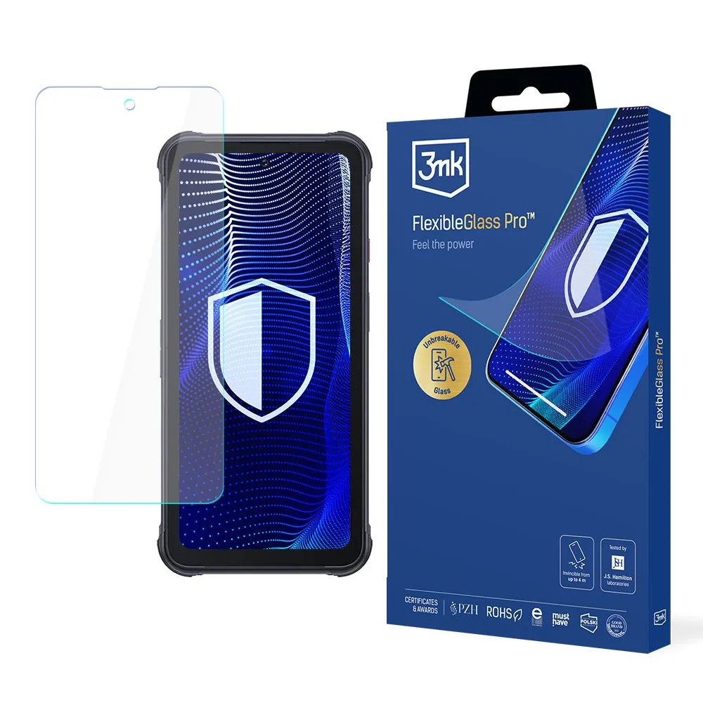 Shatterproof glass for Cubot KingKong 8 / Power - 3mk FlexibleGlass Pro