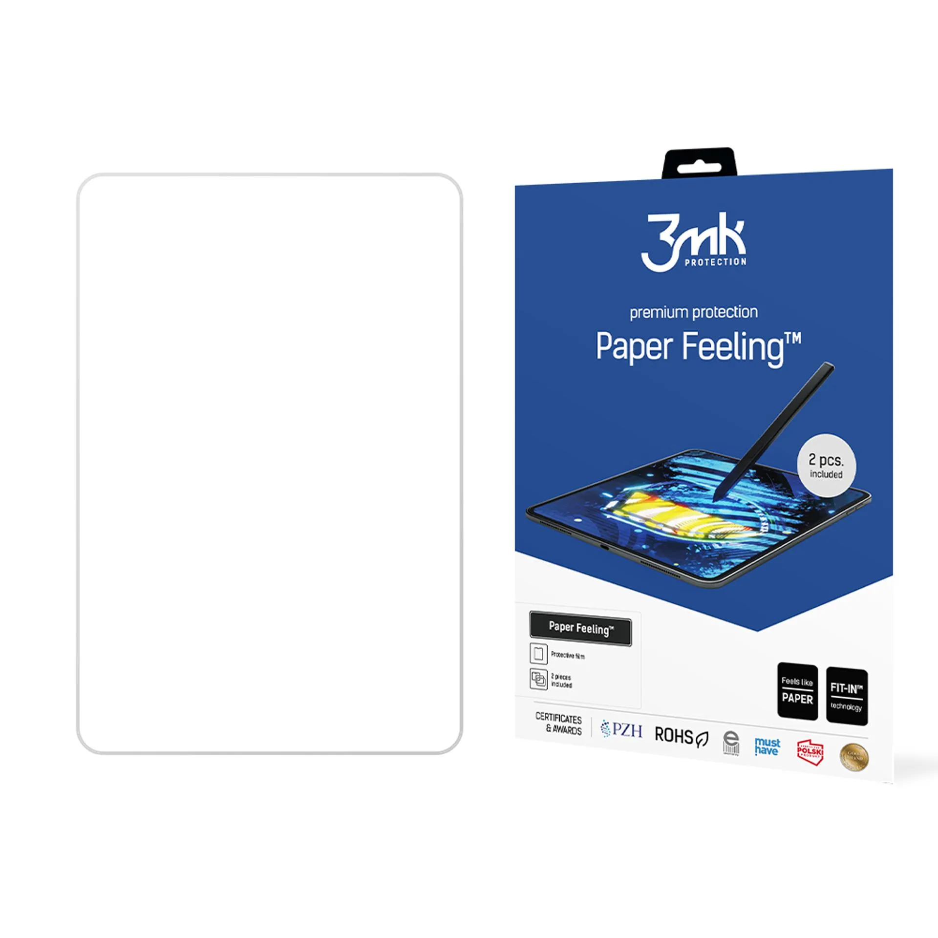 Protective film for Cubot Tab 20 - 3mk Paper Feeling (2 pcs)