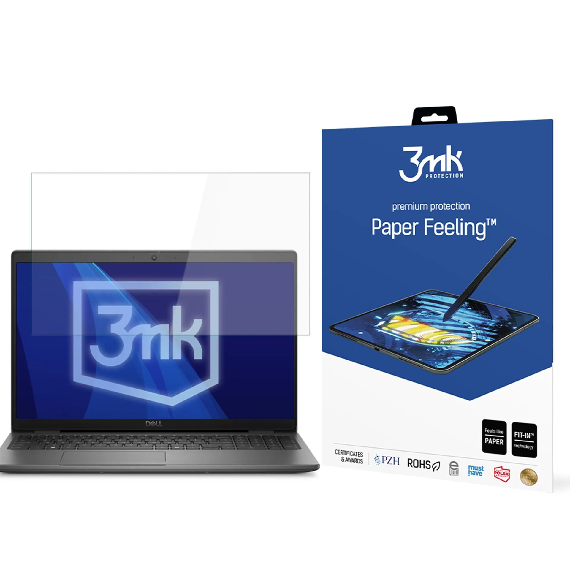 Protective Film for Dell Latitude 3550 - 3mk Paper Feeling (2 pcs)