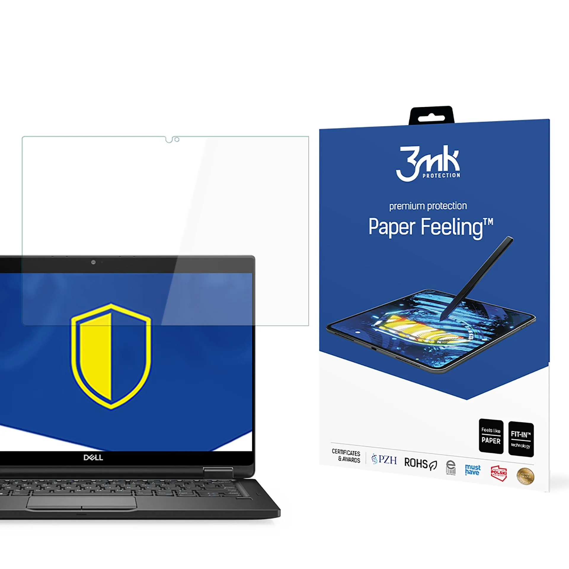 Protective Film for Dell Latitude 7390 2-in-1 - 3mk Paper Feeling (2 pcs)