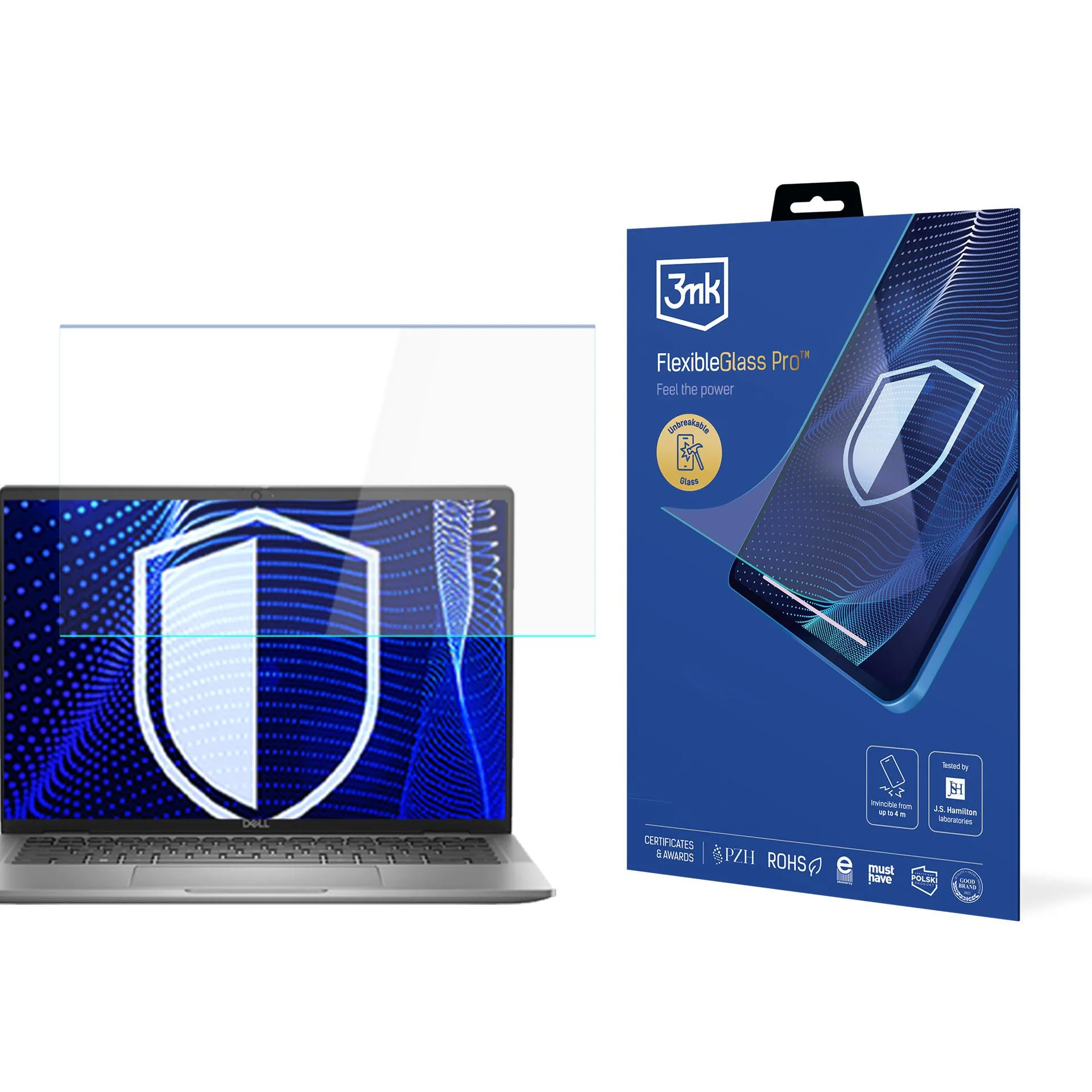 Shatterproof Glass for Dell Latitude 7430 - 3mk FlexibleGlass Pro