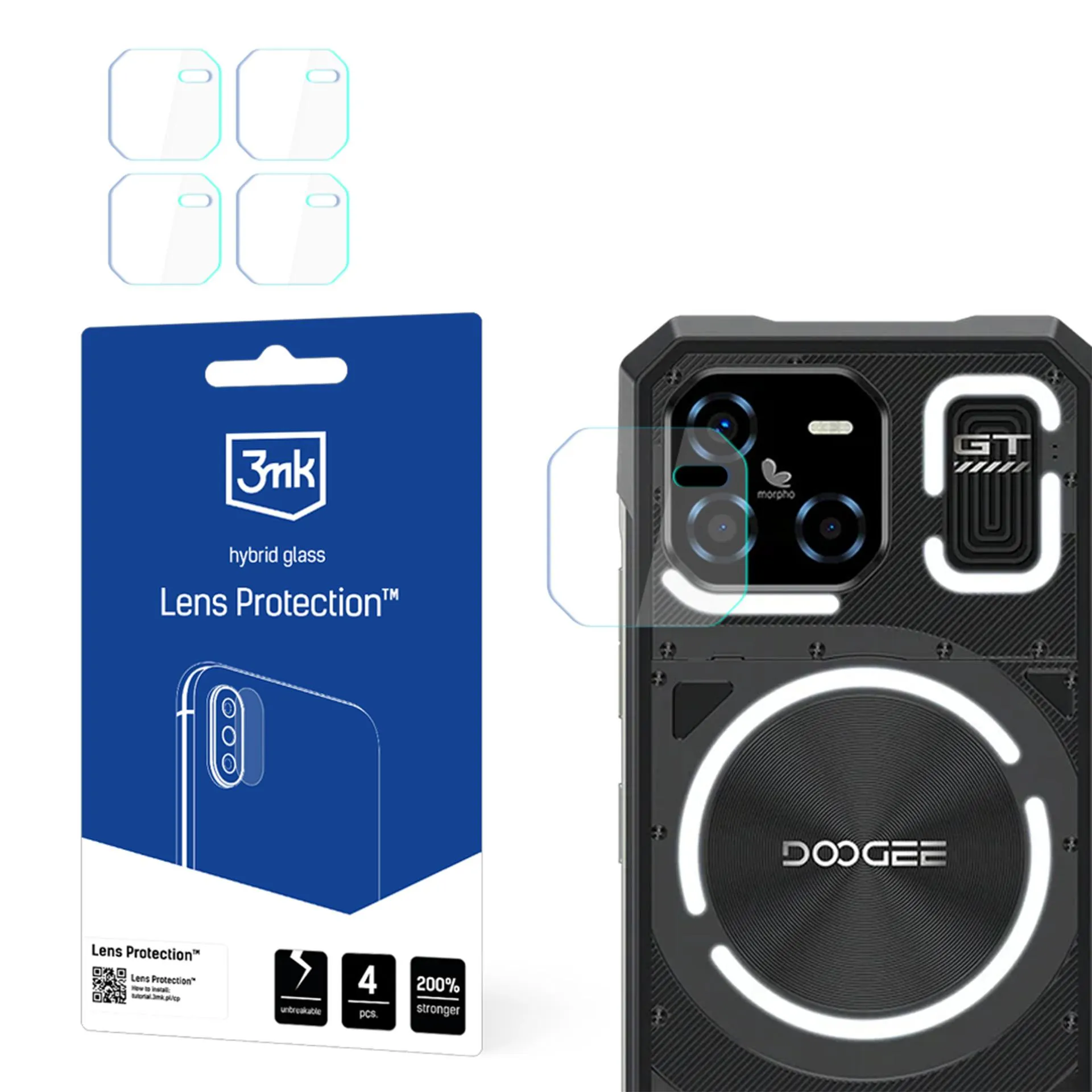 Lens glass for Doogee Blade GT - 3mk Lens Protection