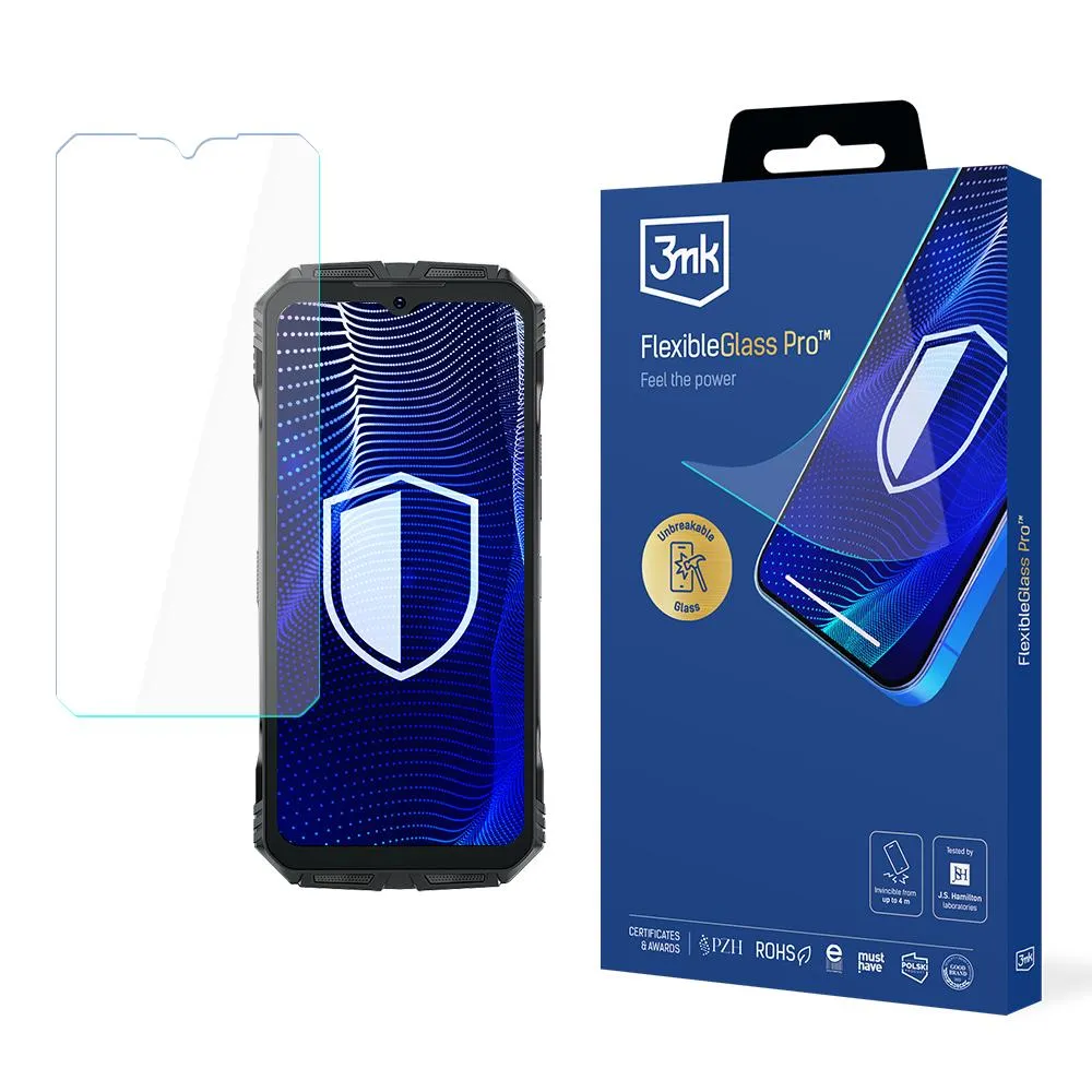 Shatterproof glass for Doogee S Punk - 3mk FlexibleGlass Pro