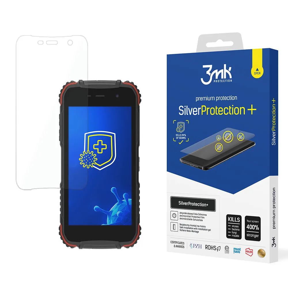 Anti-Shock Protective Film for Doogee S35 - 3mk SilverProtection+