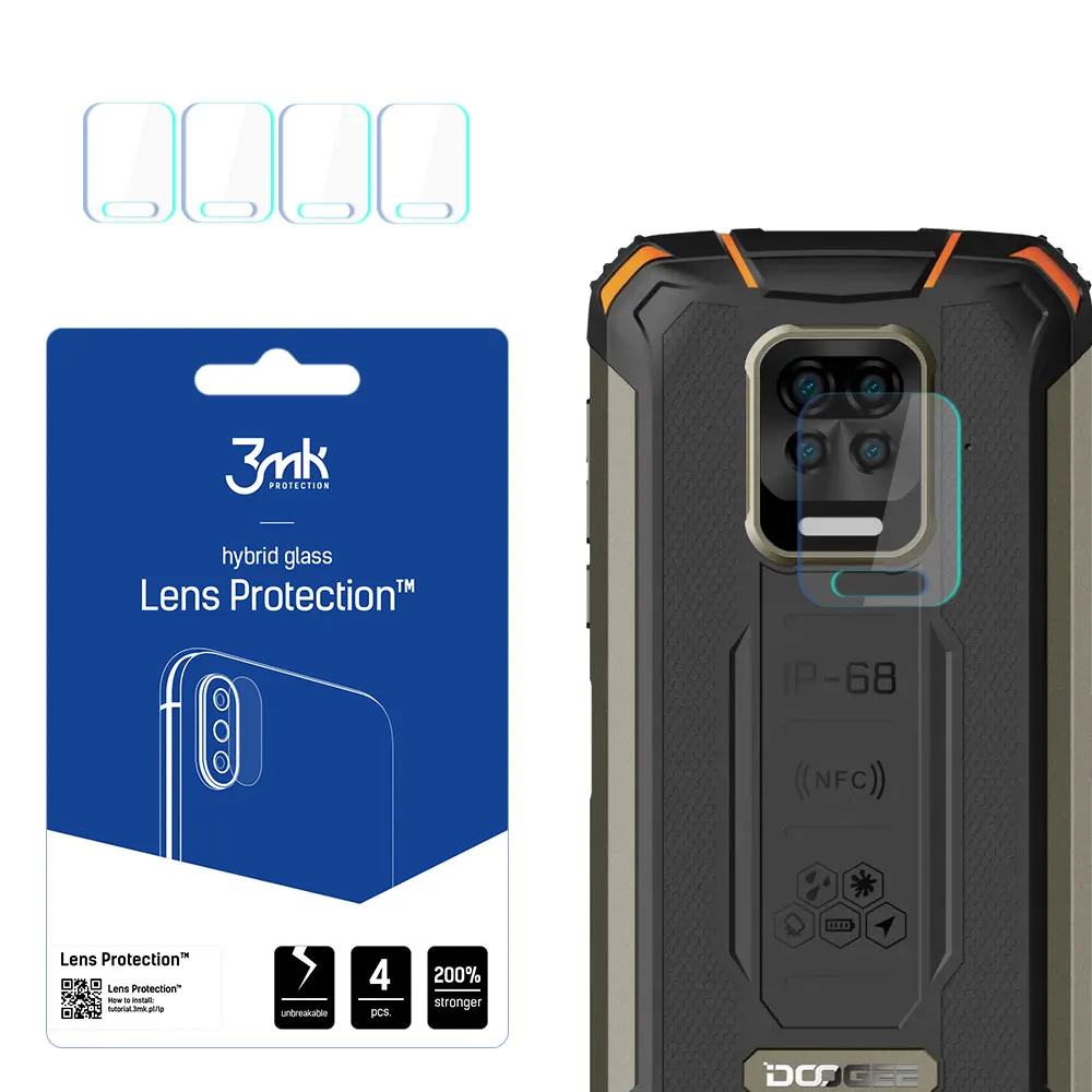 Lens glass for Doogee S59 Pro - 3mk Lens Protection