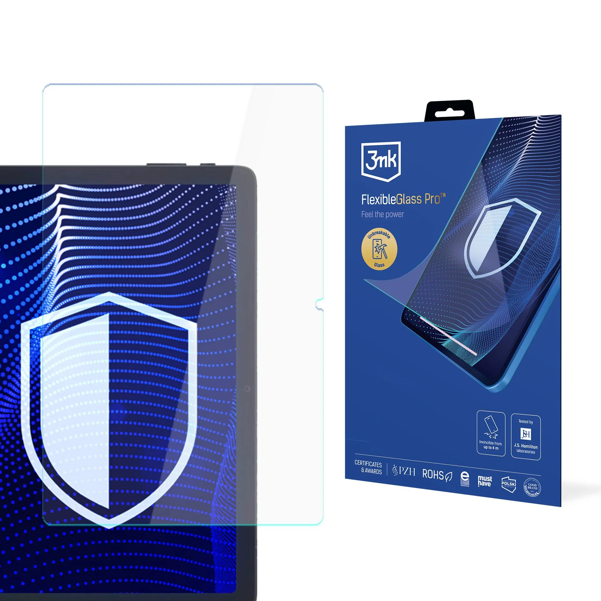 Shatterproof Glass for Doogee T10 Pro - 3mk FlexibleGlass Pro