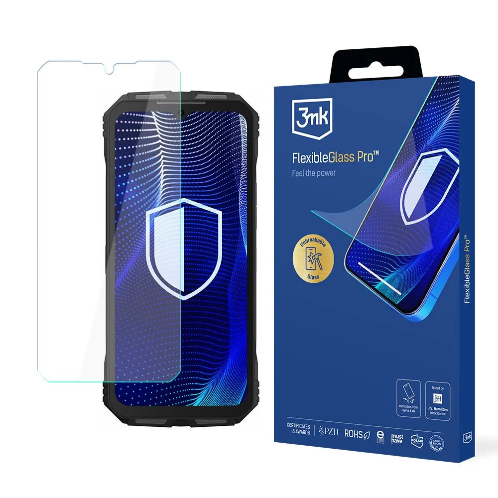 Shatterproof glass for Doogee V31 GT - 3mk FlexibleGlass Pro
