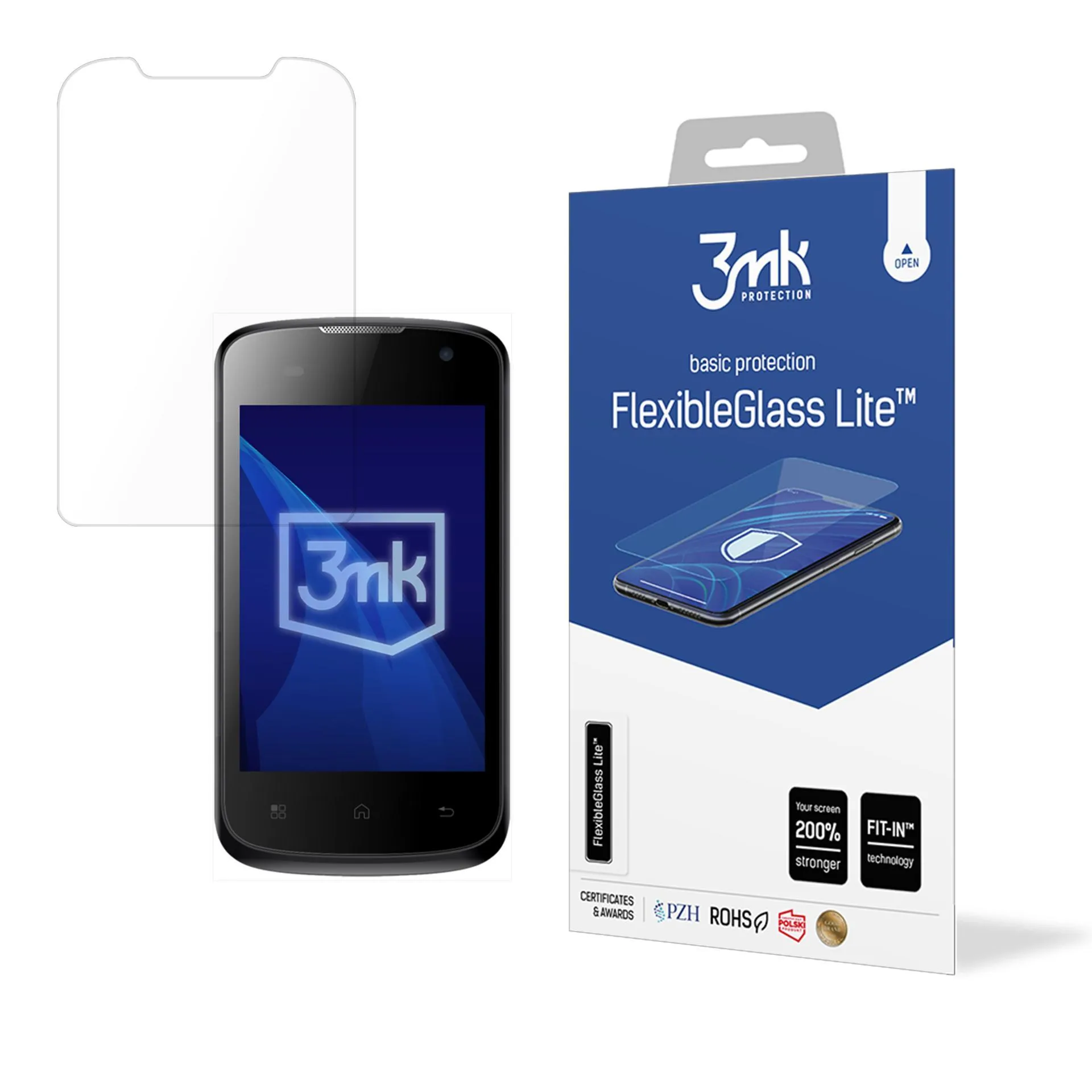 Unbreakable hybrid glass for Estar X35 - 3mk FlexibleGlass Lite