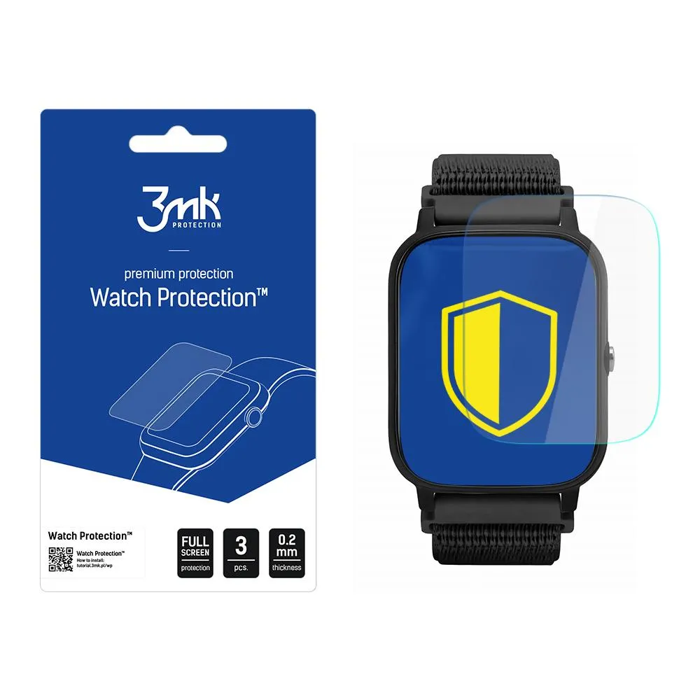 Protective screen film for smartwatch Garett Kids Tech 4G - 3mk Watch Protection