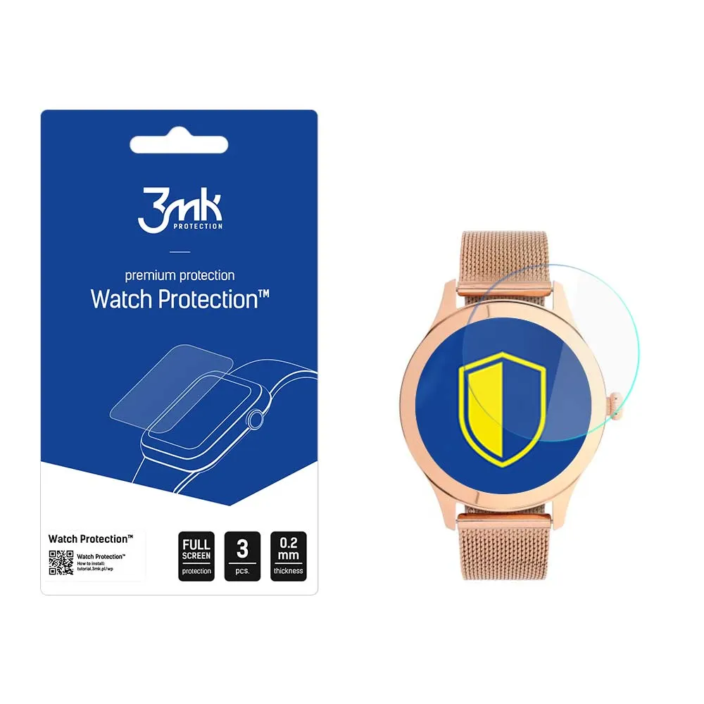 Protective screen film for smartwatch Garett Women Naomi Pro - 3mk Watch Protection