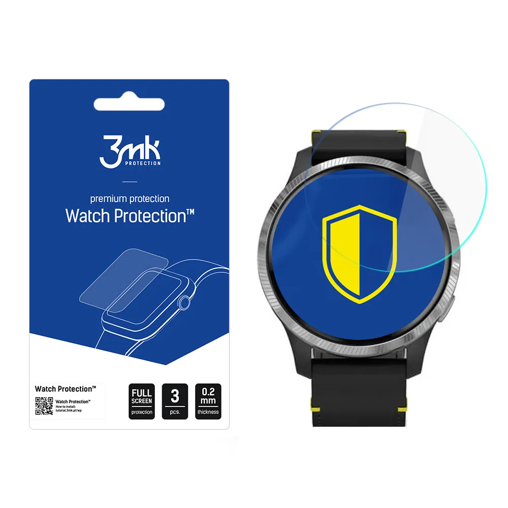 Protective screen film for smartwatch Garmin D2 Air - 3mk Watch Protection