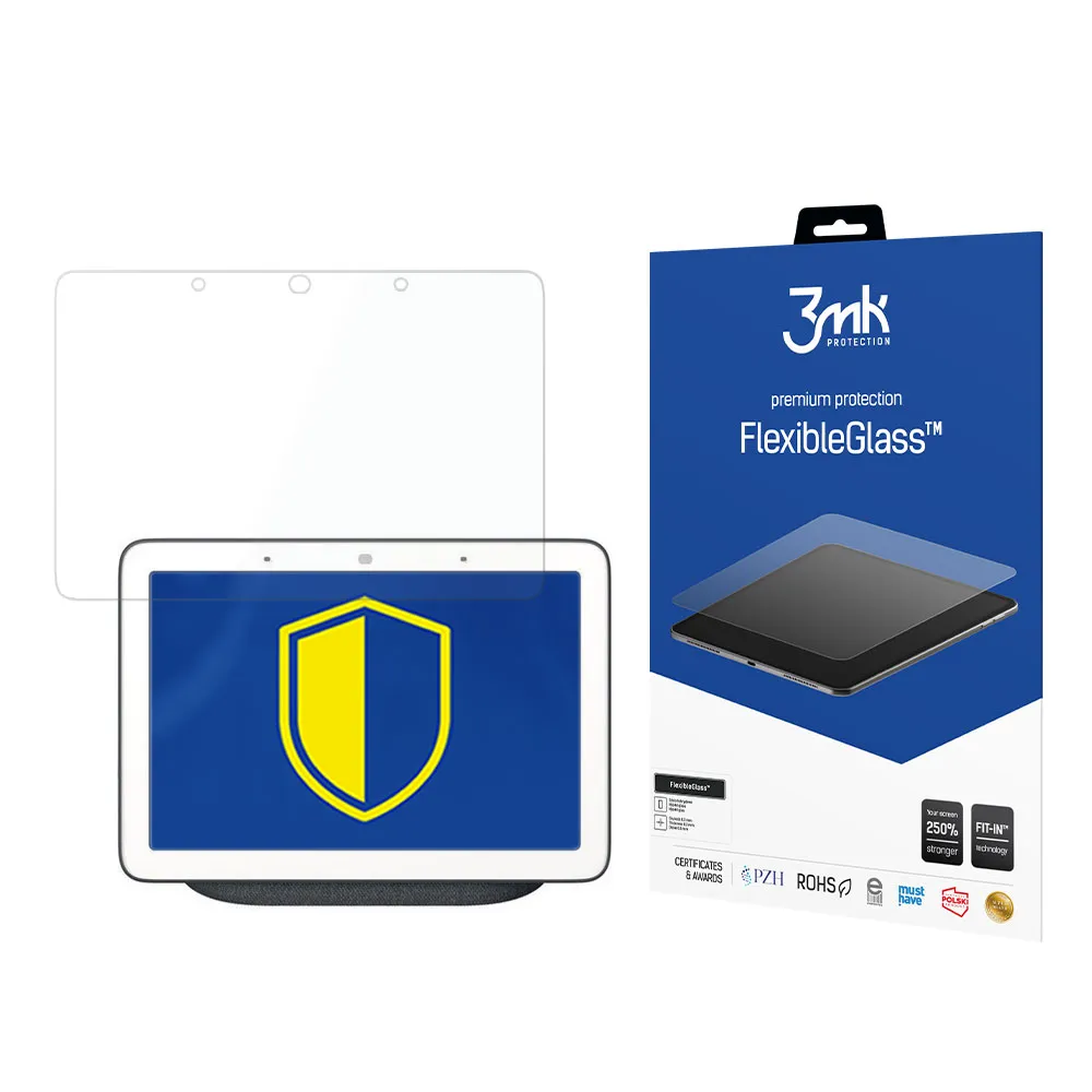 Shatterproof hybrid glass for Google Nest Hub - 3mk FlexibleGlass