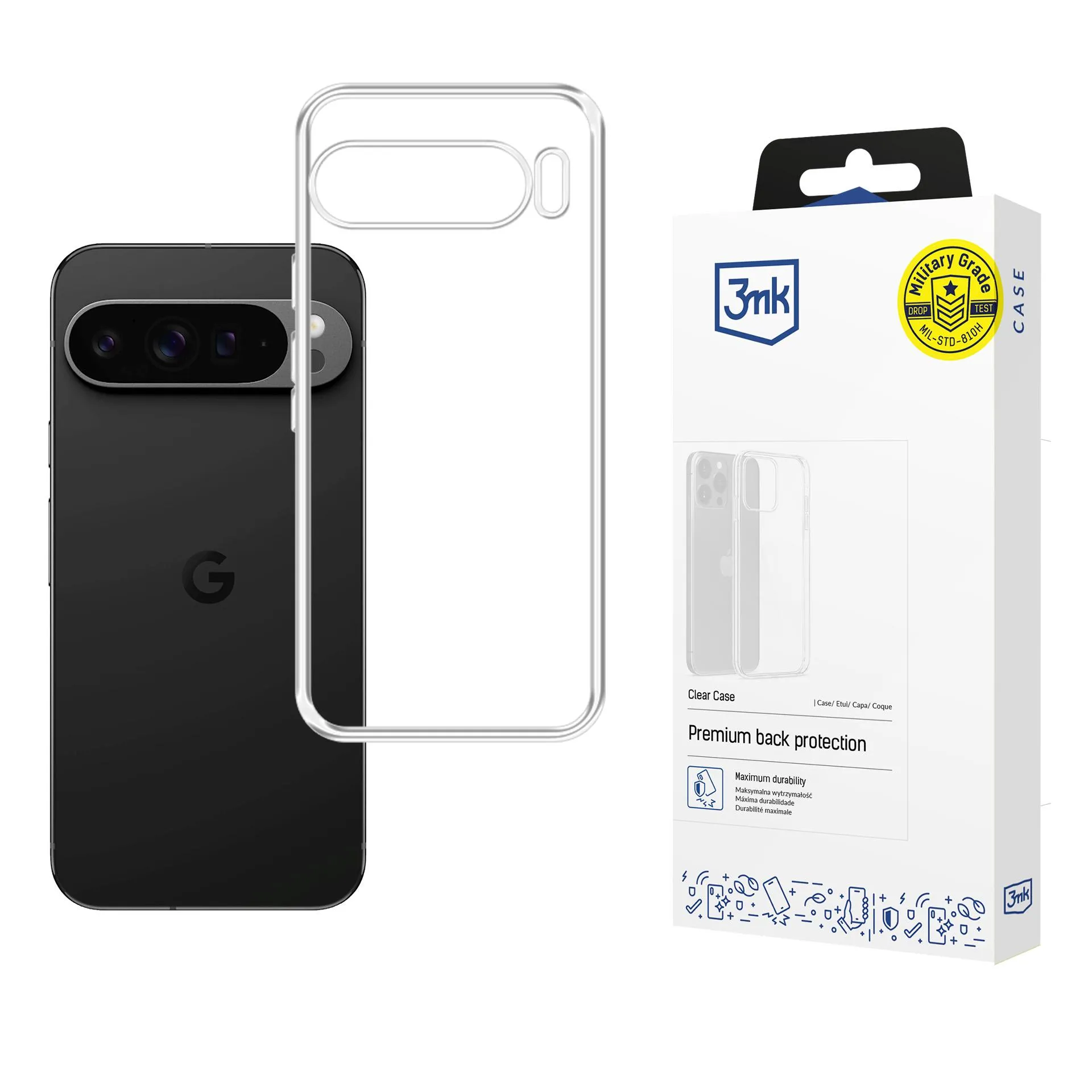 Case for Google Pixel 10 Pro XL - 3mk Clear Case
