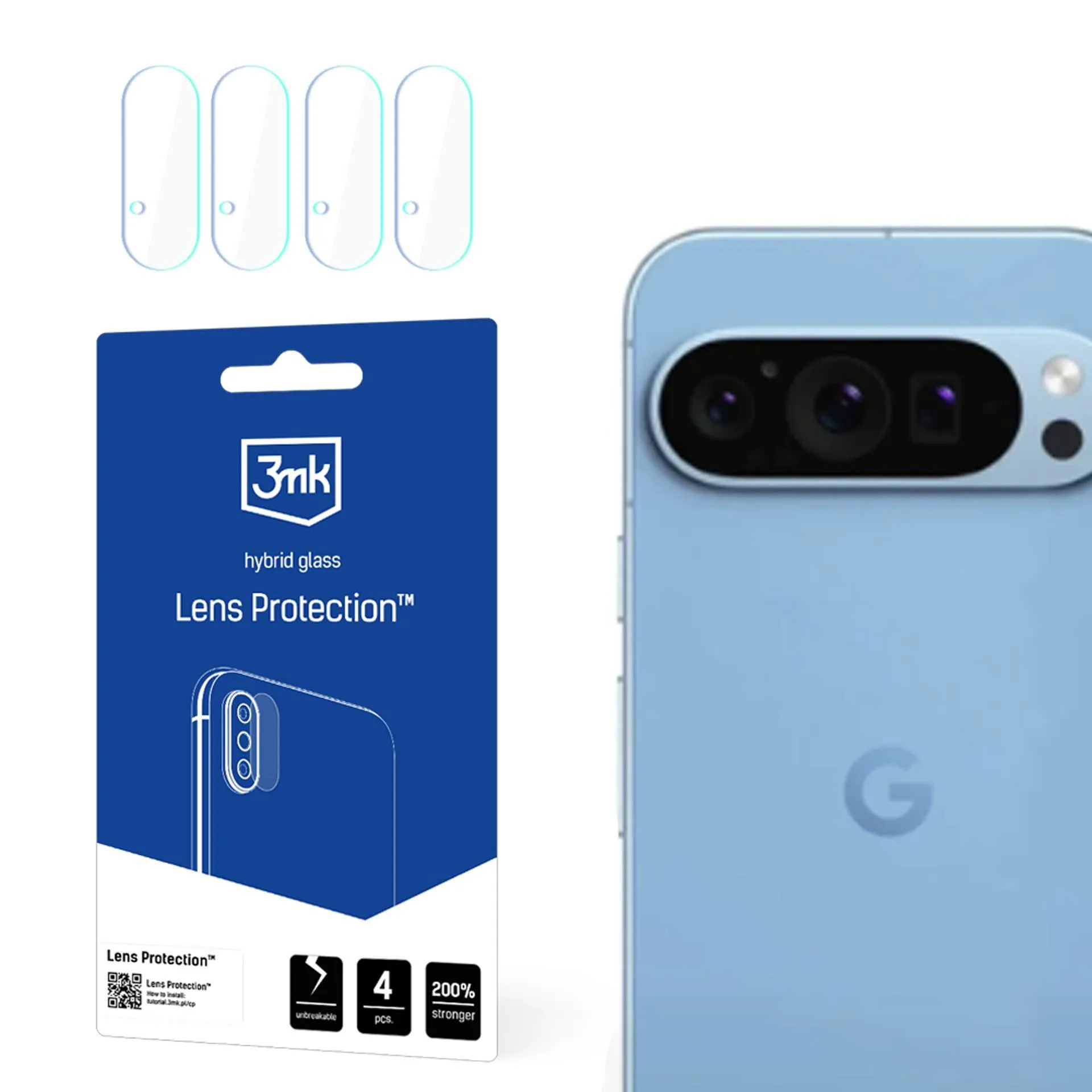 Lens glass for Google Pixel 9 Pro - 3mk Lens Protection