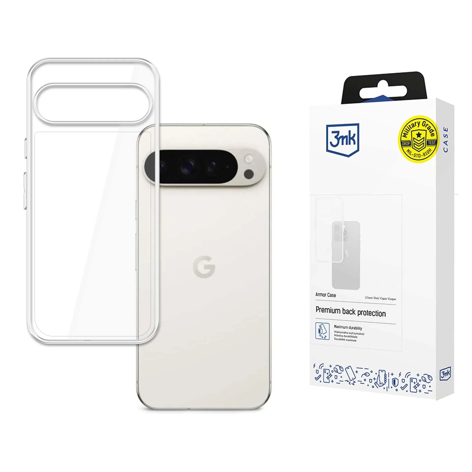 Armoured case for Google Pixel 9 Pro XL - 3mk Armor Case