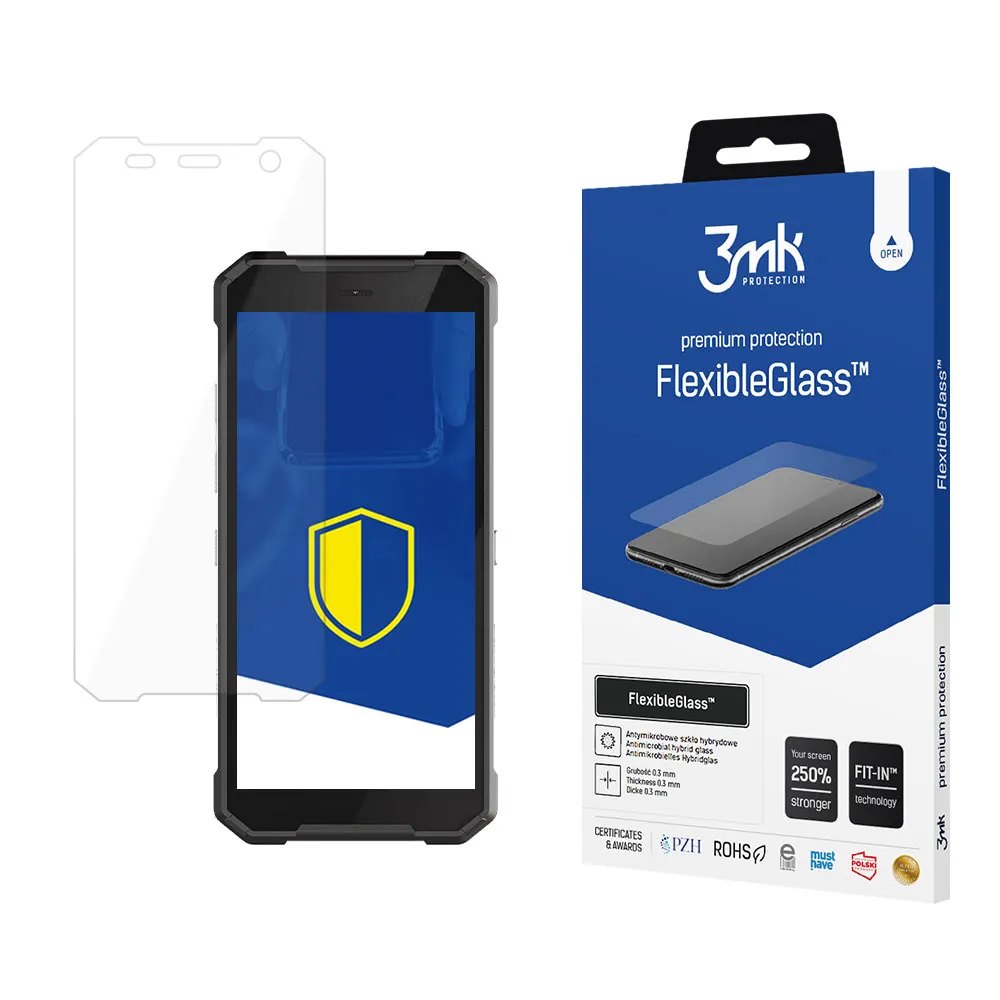 Shatterproof hybrid glass on Hammer Explorer Pro - 3mk FlexibleGlass™
