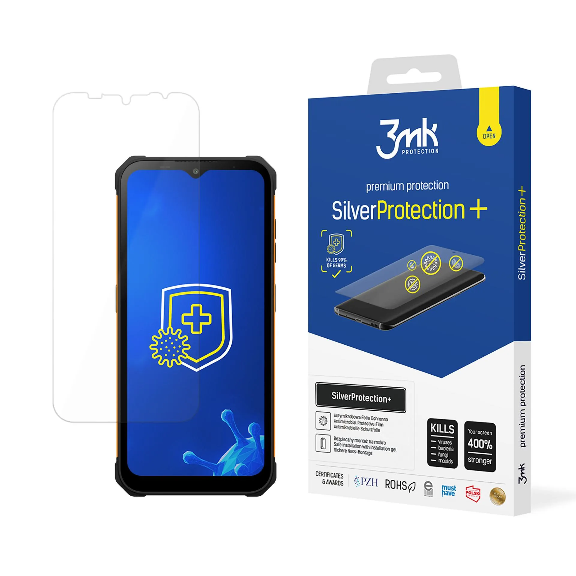 Anti-Shock Protective Film for Hammer Iron Va - 3mk SilverProtection+