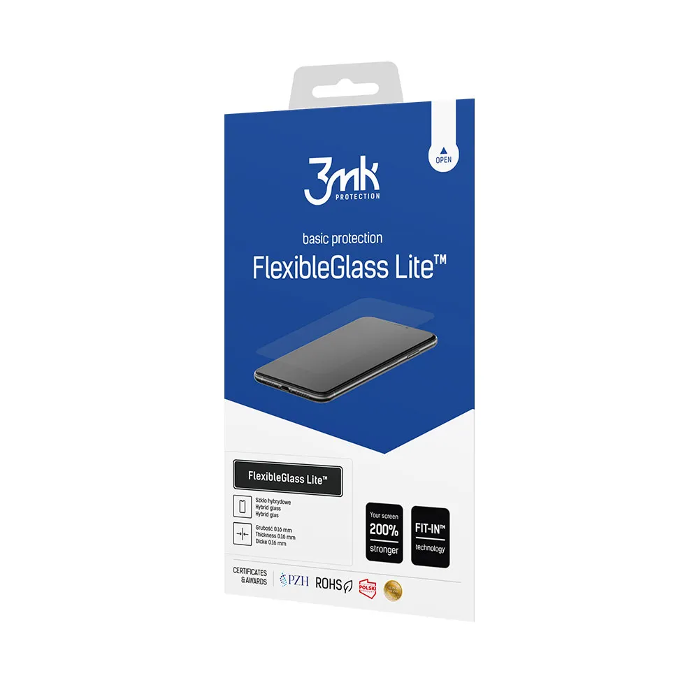 Unbreakable hybrid glass for Honeywell EDA50K - 3mk FlexibleGlass Lite