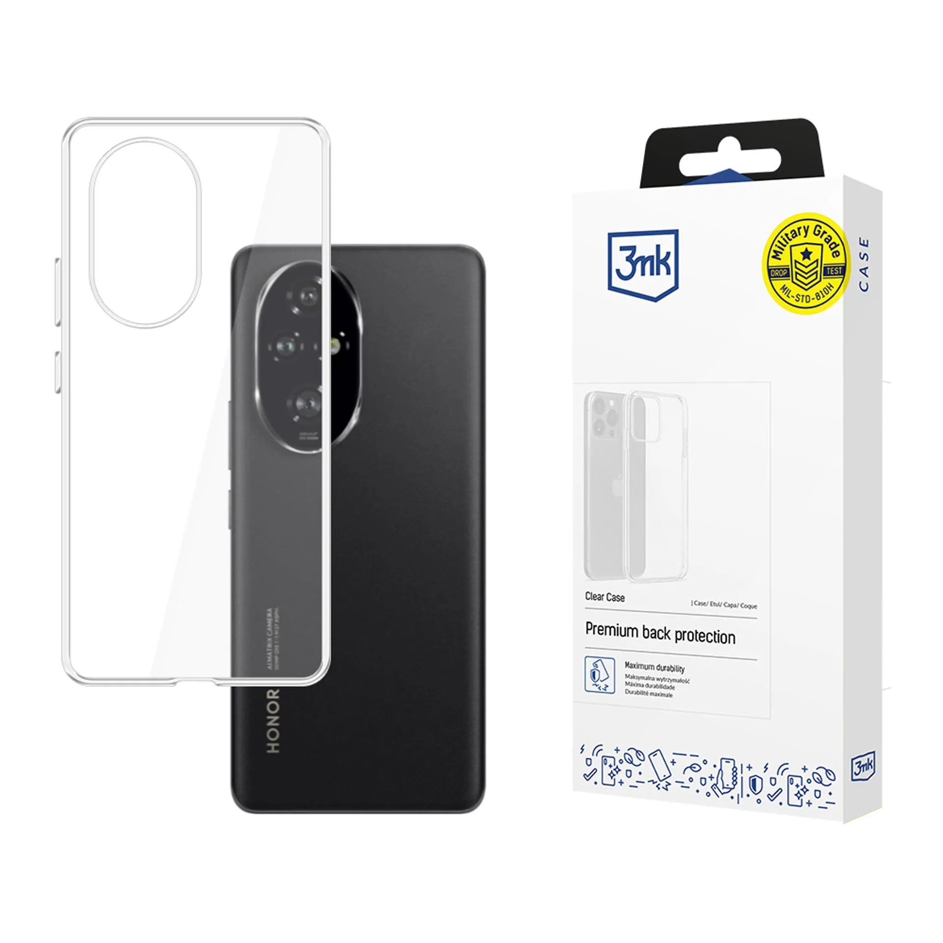 Case for Honor 200 Pro - 3mk Clear Case