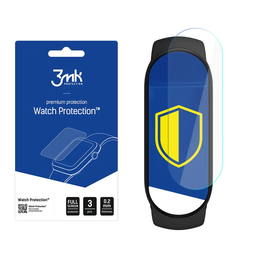 Protective screen film for smartwatch Honor Band 5 - 3mk Watch Protection