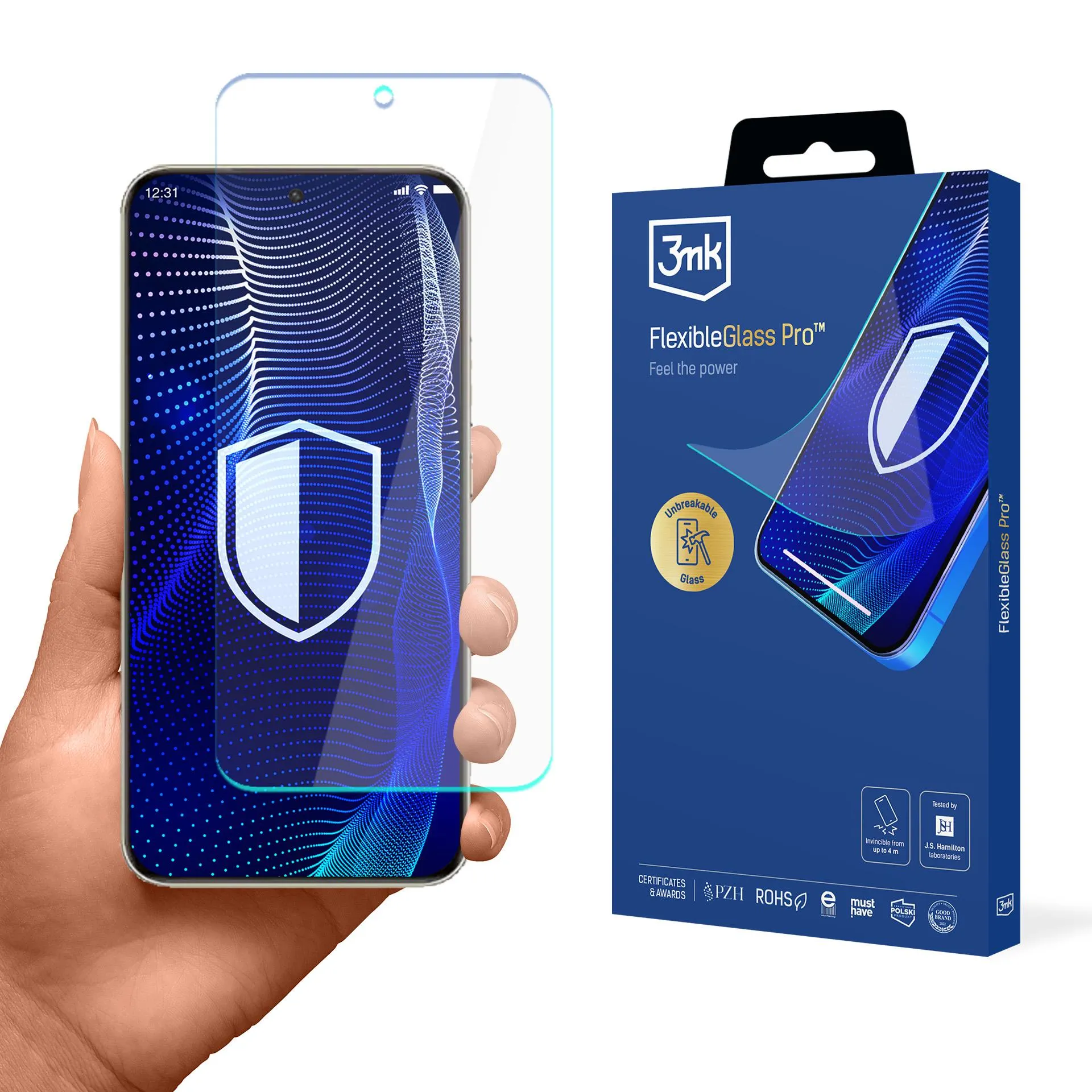 Shatterproof glass for Honor Magic 7 - 3mk FlexibleGlass Pro