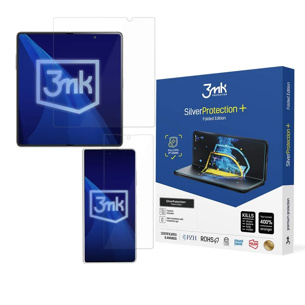 Anti-shock protective film for Honor Magic Vs3 - 3mk SilverProtection+ Folded Edition